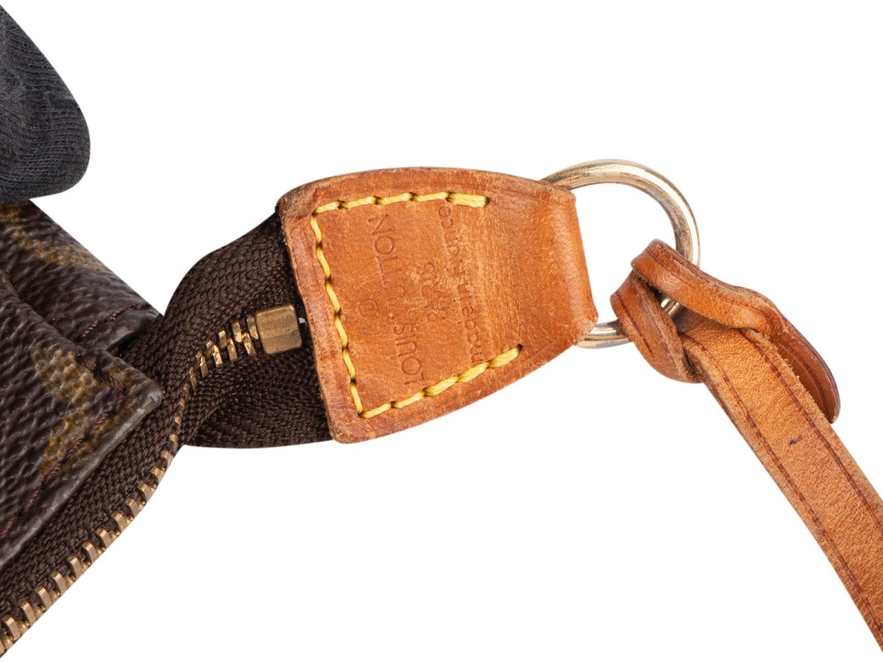 Louis Vuitton Louis Vuitton Monogram Canvas Pochette Accessoires Handbag Bruin