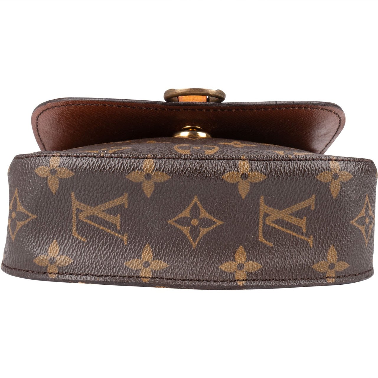 Louis Vuitton Louis Vuitton Monogram Canvas Saint Cloud PM Crossbody Bag Bruin