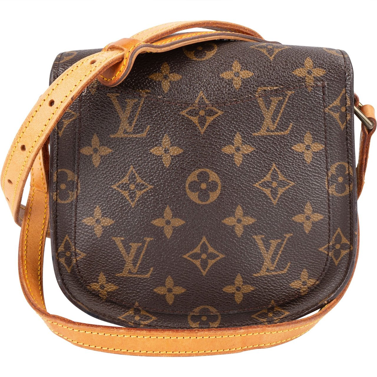 Louis Vuitton Louis Vuitton Monogram Canvas Saint Cloud PM Crossbody Bag Bruin