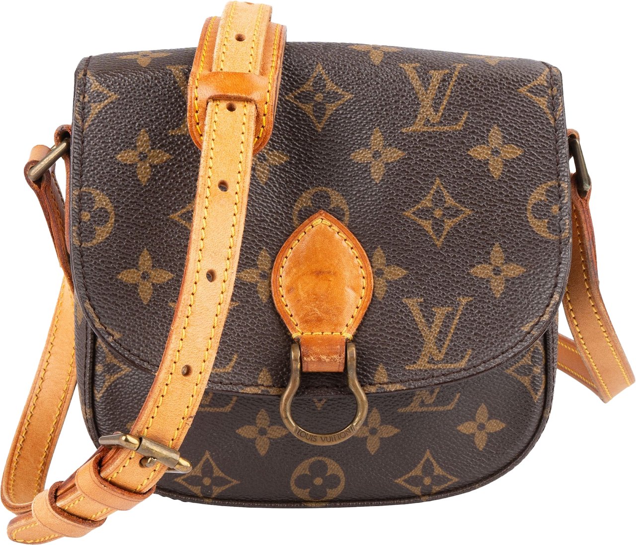 Louis Vuitton Louis Vuitton Monogram Canvas Saint Cloud PM Crossbody Bag Bruin
