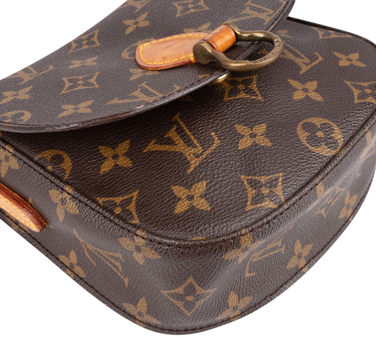Louis Vuitton Louis Vuitton Monogram Canvas Saint Cloud PM Crossbody Bag Bruin