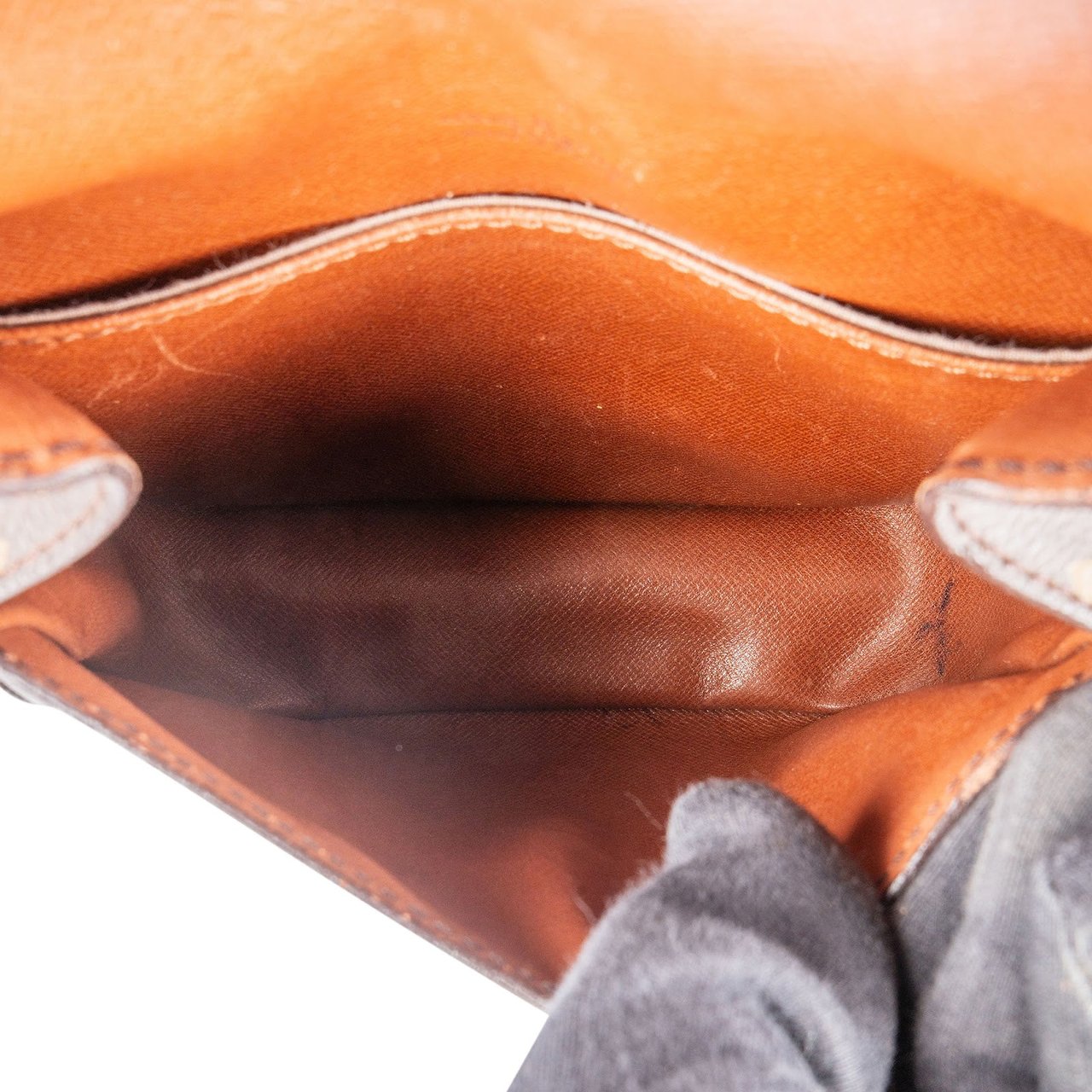 Louis Vuitton Louis Vuitton Monogram Canvas Saint Cloud PM Crossbody Bag Bruin