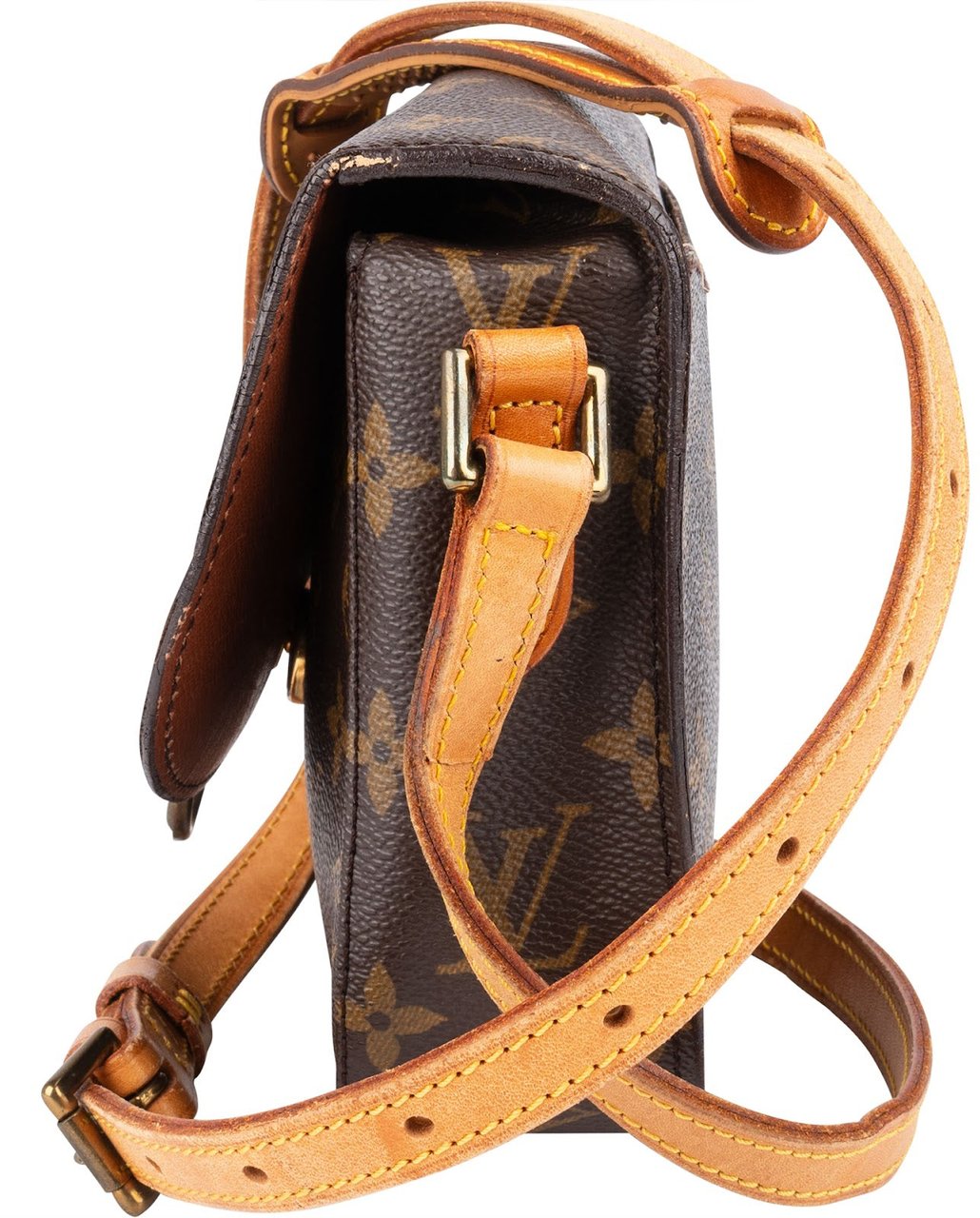 Louis Vuitton Louis Vuitton Monogram Canvas Saint Cloud PM Crossbody Bag Bruin