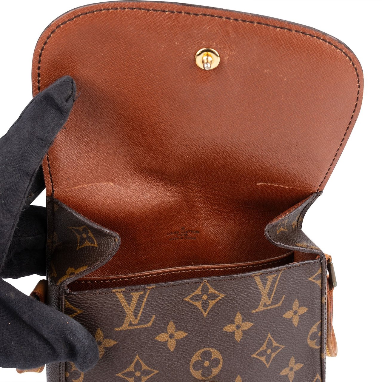 Louis Vuitton Louis Vuitton Monogram Canvas Saint Cloud PM Crossbody Bag Bruin