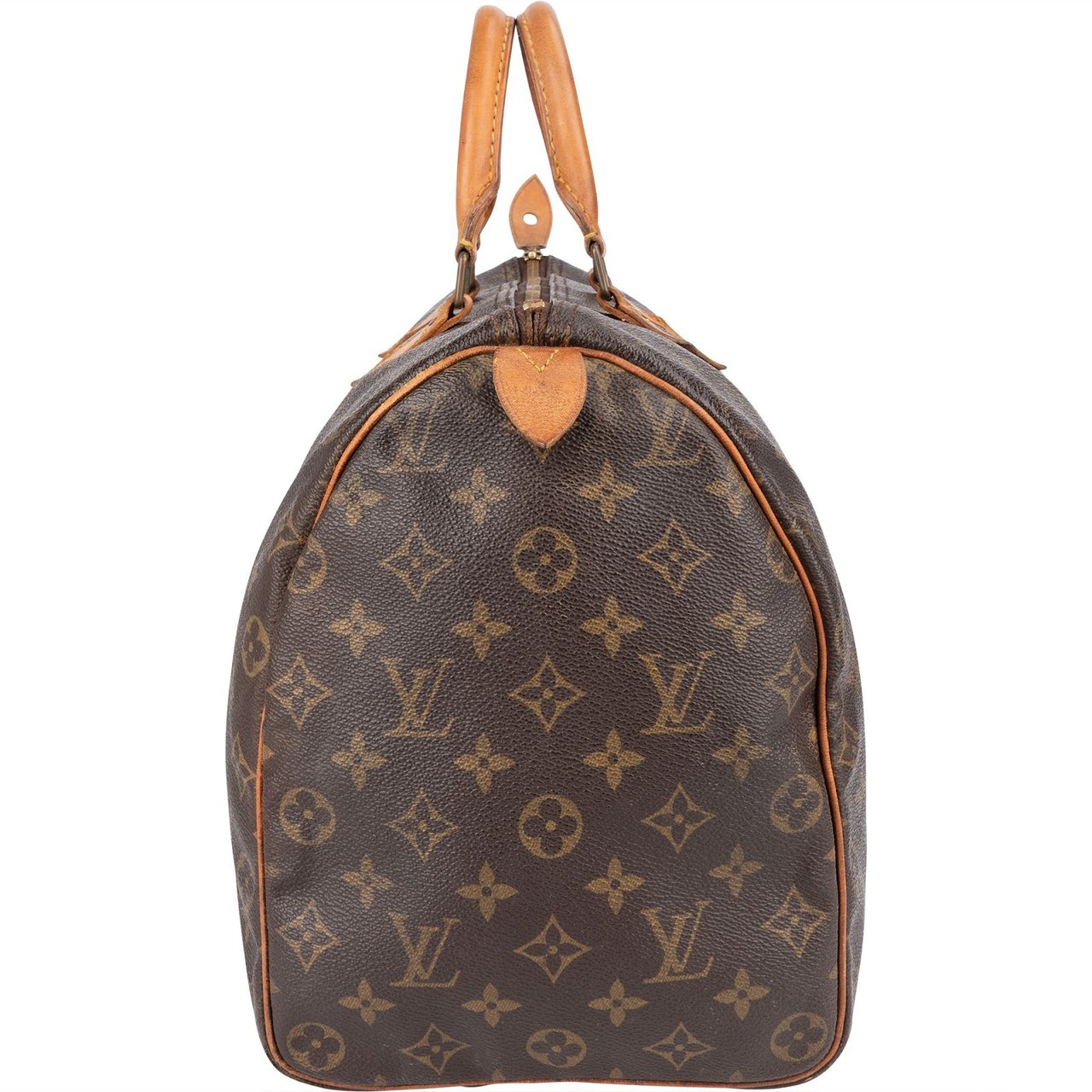 Louis Vuitton Louis Vuitton Monogram Canvas Speedy 40 Handbag Bruin