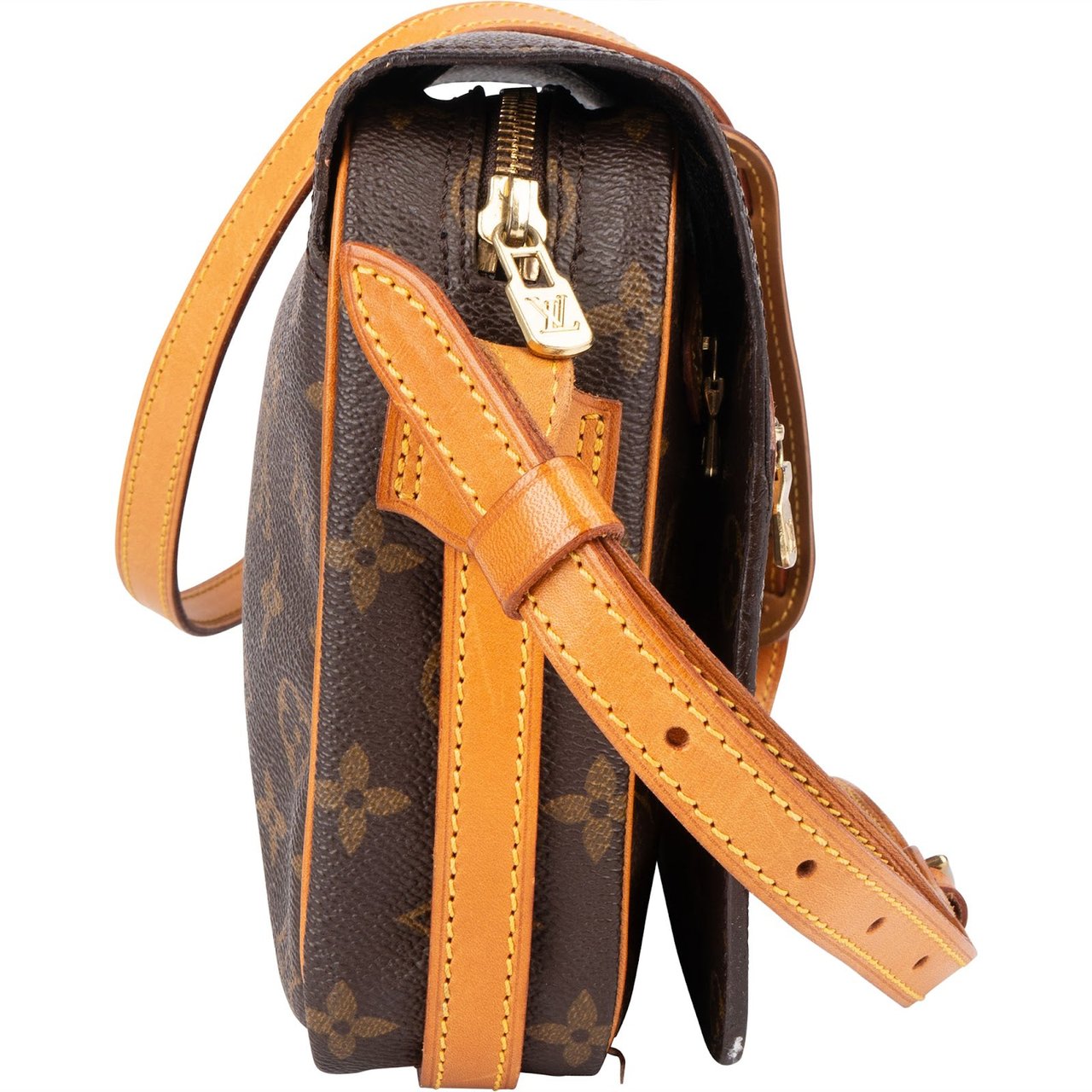 Louis Vuitton Louis Vuitton Monogram Canvas Saint Germain GM Crossbody Bag Bruin