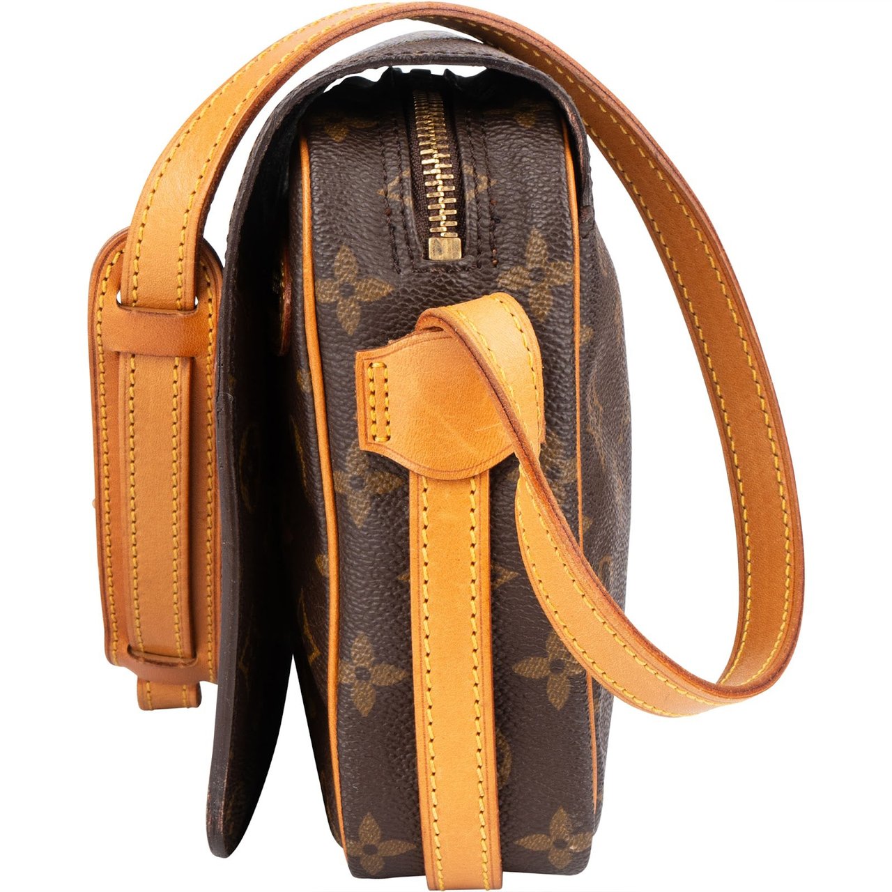 Louis Vuitton Louis Vuitton Monogram Canvas Saint Germain GM Crossbody Bag Bruin