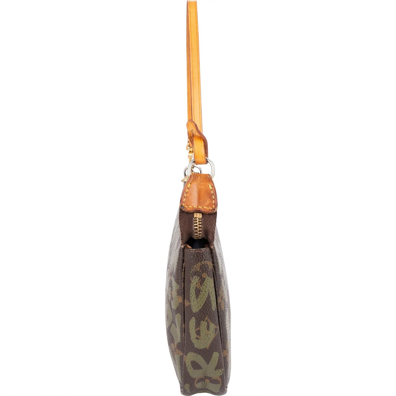 Louis Vuitton Louis Vuitton Monogram Canvas Graffiti Pochette Accessoires Handbag Bruin