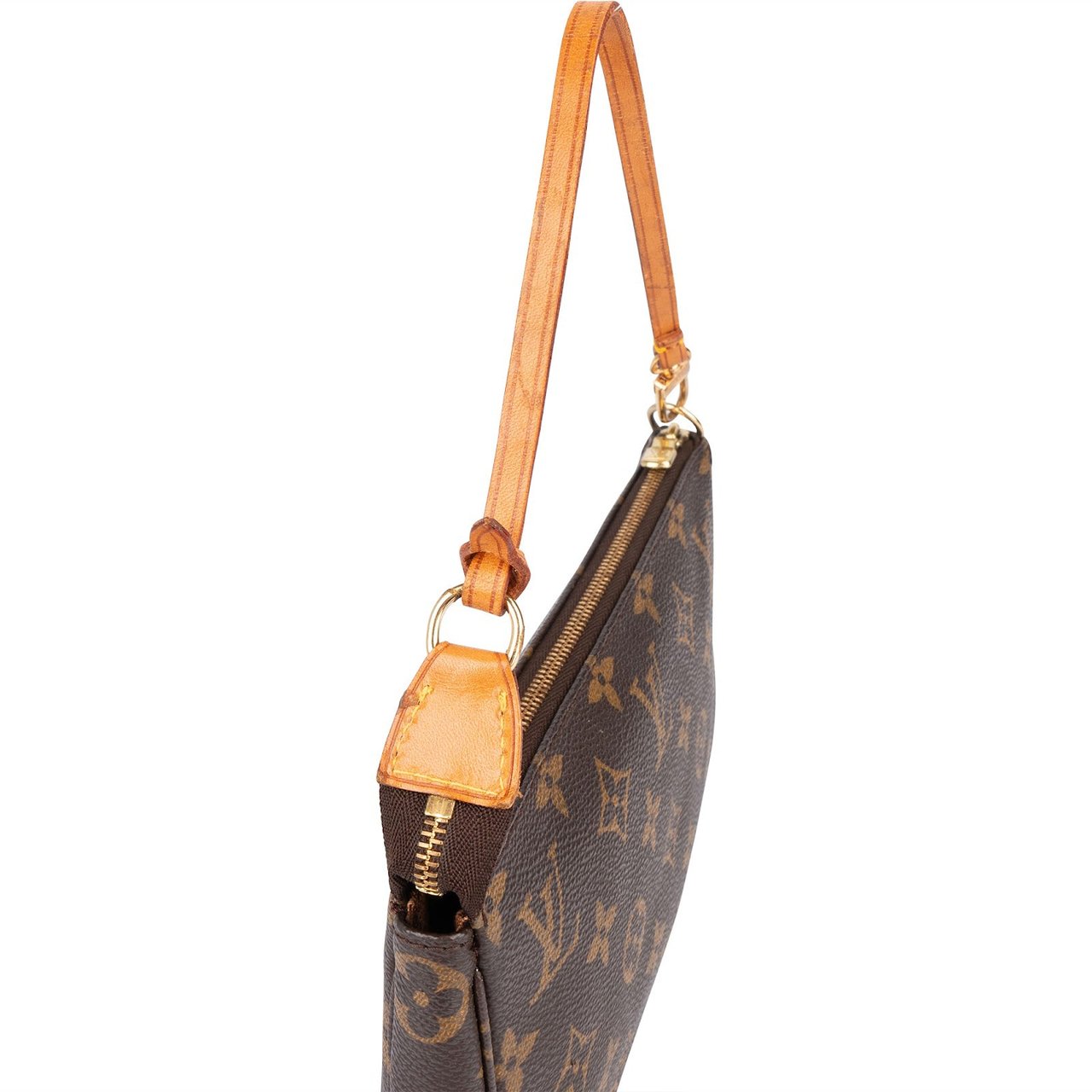 Louis Vuitton Louis Vuitton Monogram Canvas Pochette Accessoires Handbag Bruin