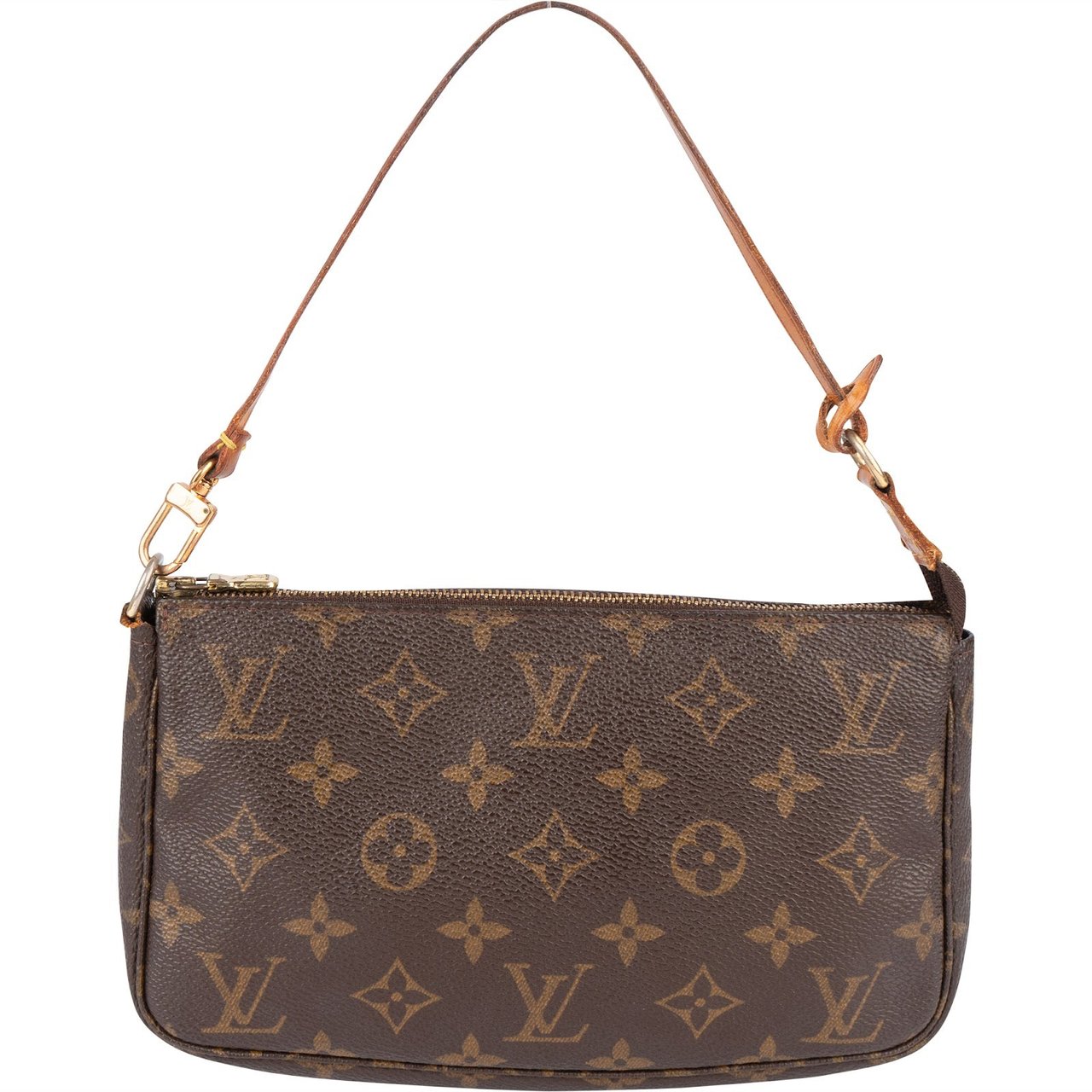 Louis Vuitton Louis Vuitton Monogram Canvas Pochette Accessoire Handbag Bruin