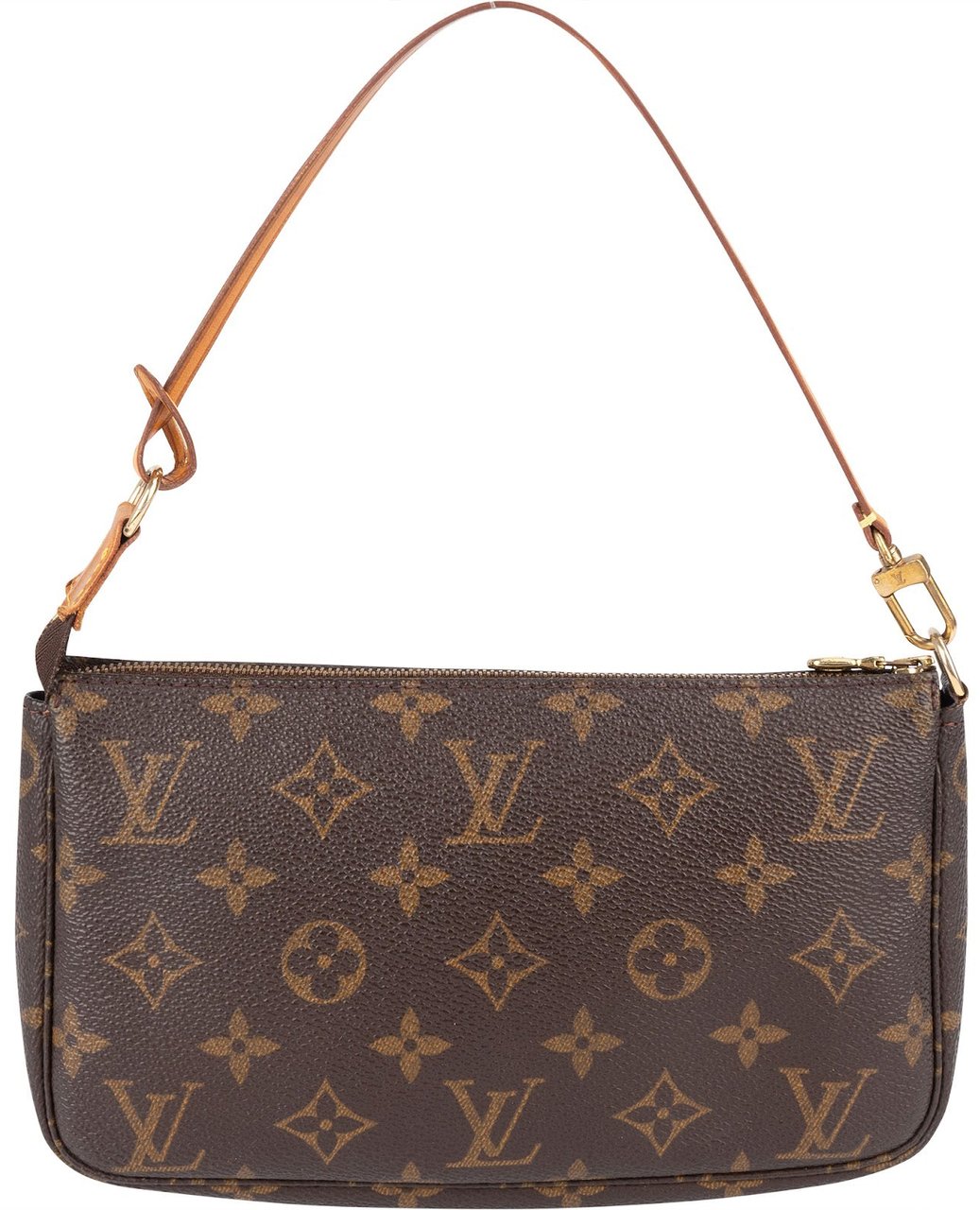 Louis Vuitton Louis Vuitton Monogram Canvas Pochette Accessoires Handbag Bruin