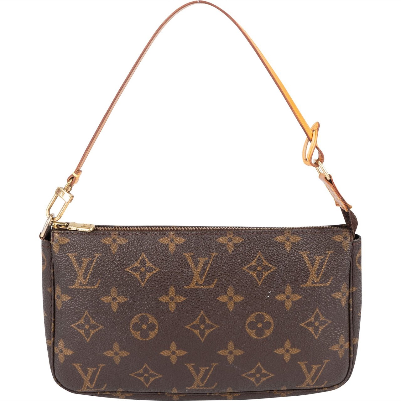 Louis Vuitton Louis Vuitton Monogram Canvas Pochette Accessoires Handbag Bruin