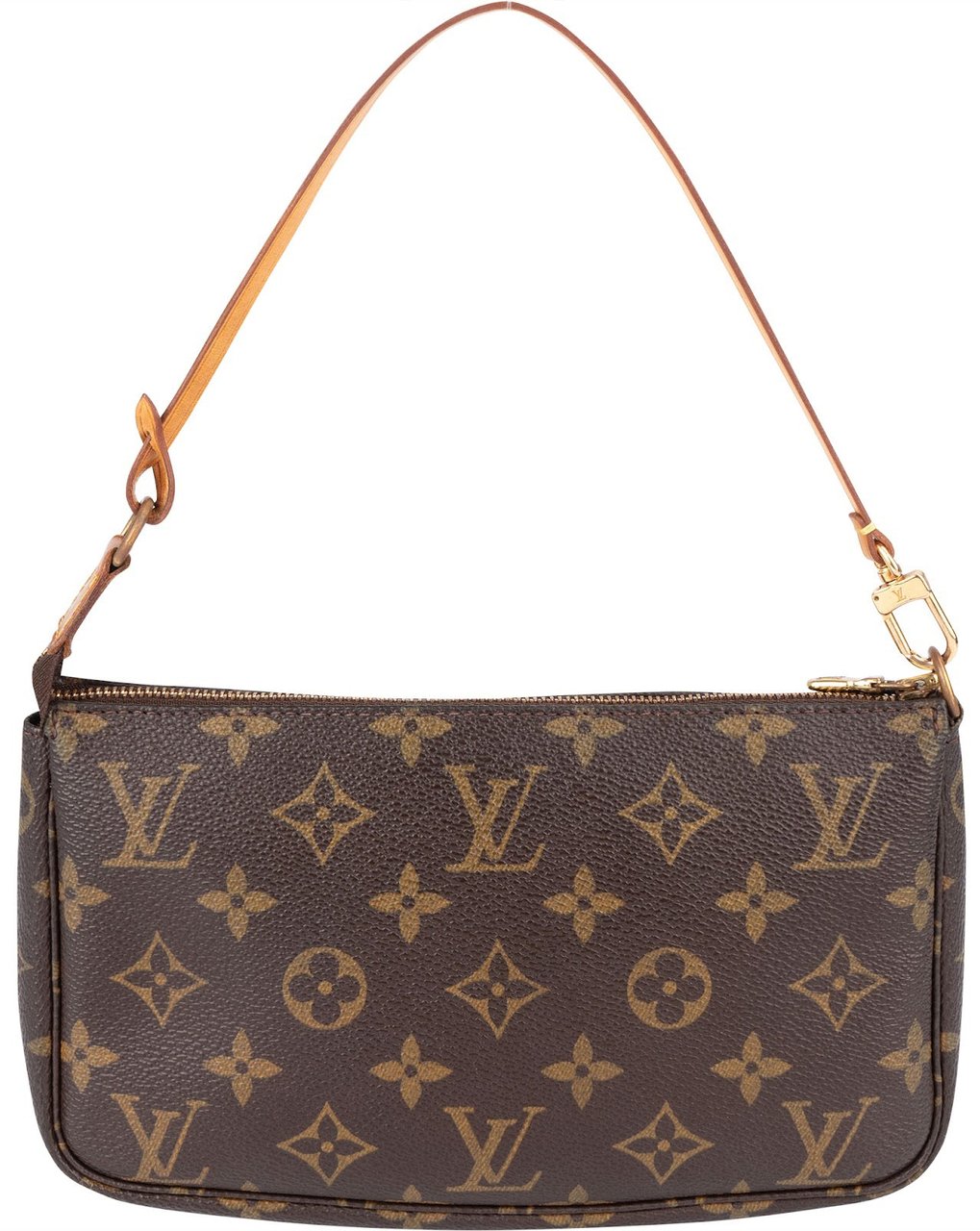 Louis Vuitton Louis Vuitton Monogram Canvas Pochette Accessoires Handbag Bruin