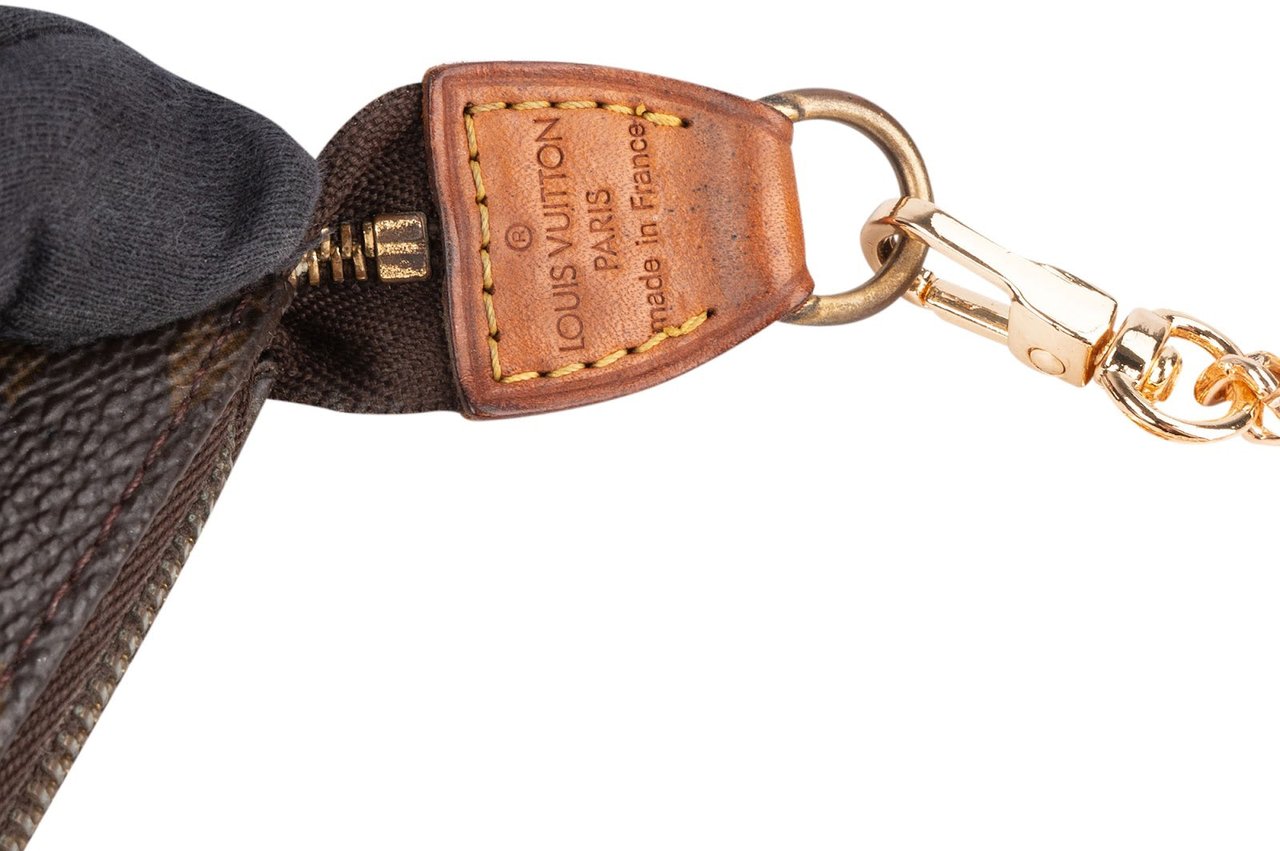 Louis Vuitton Louis Vuitton Monogram Canvas Pochette Accessoires Shoulder Bag Bruin