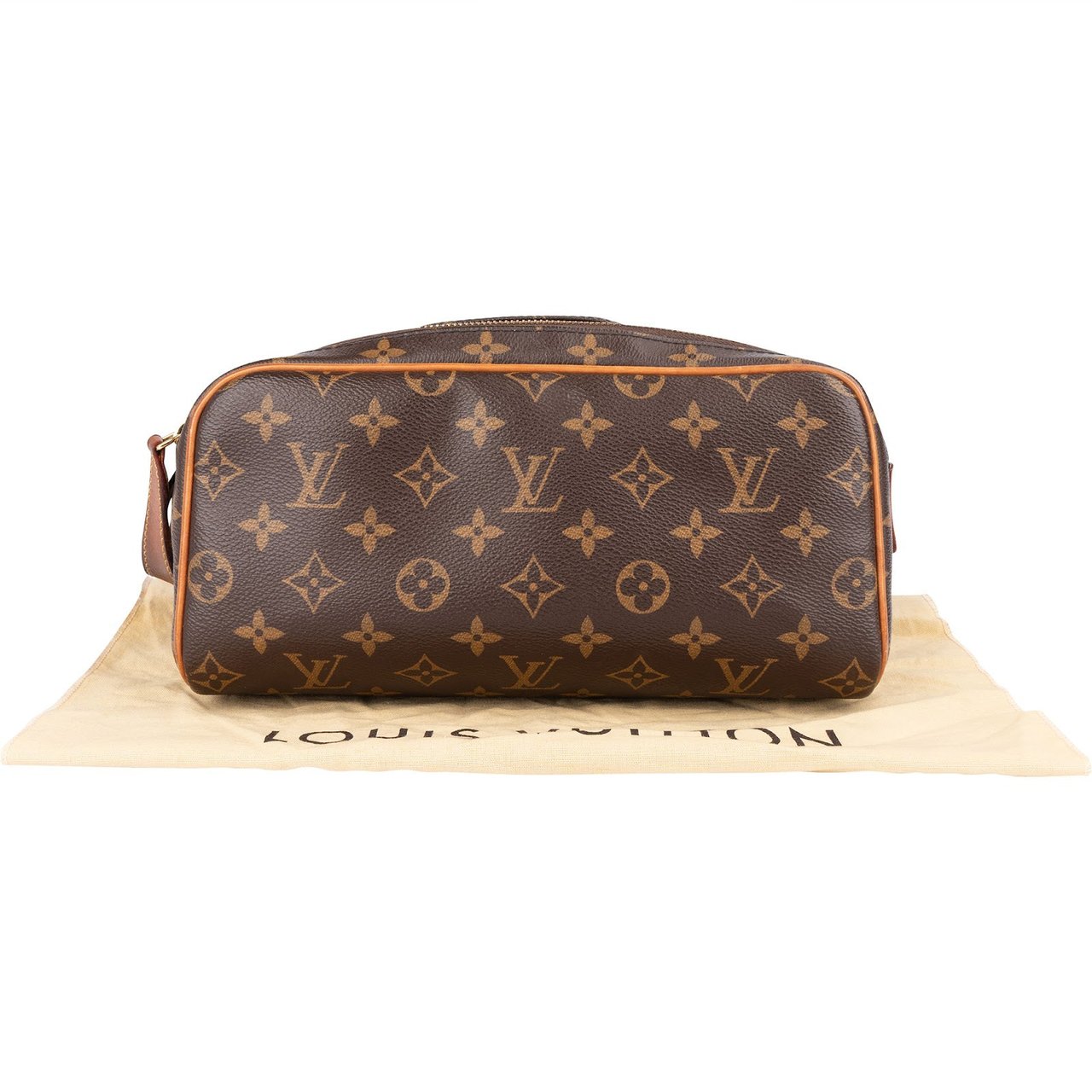 Louis Vuitton Louis Vuitton Monogram Canvas Trousse Toiletry Dopp Kit Bag Bruin