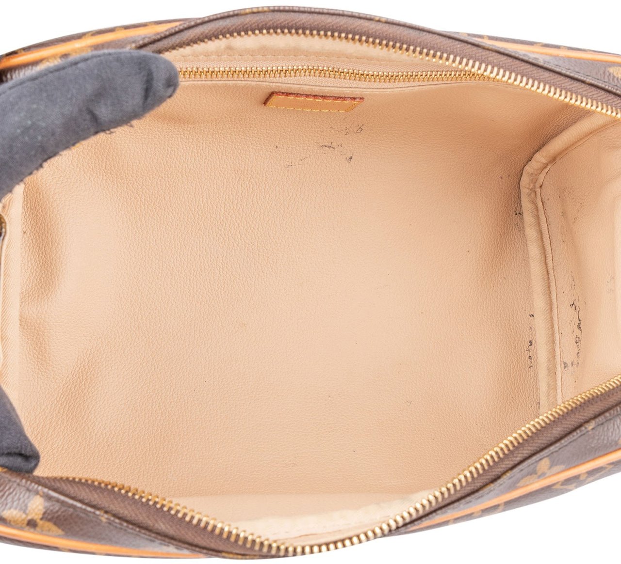 Louis Vuitton Louis Vuitton Monogram Canvas Trousse Toiletry Dopp Kit Bag Bruin