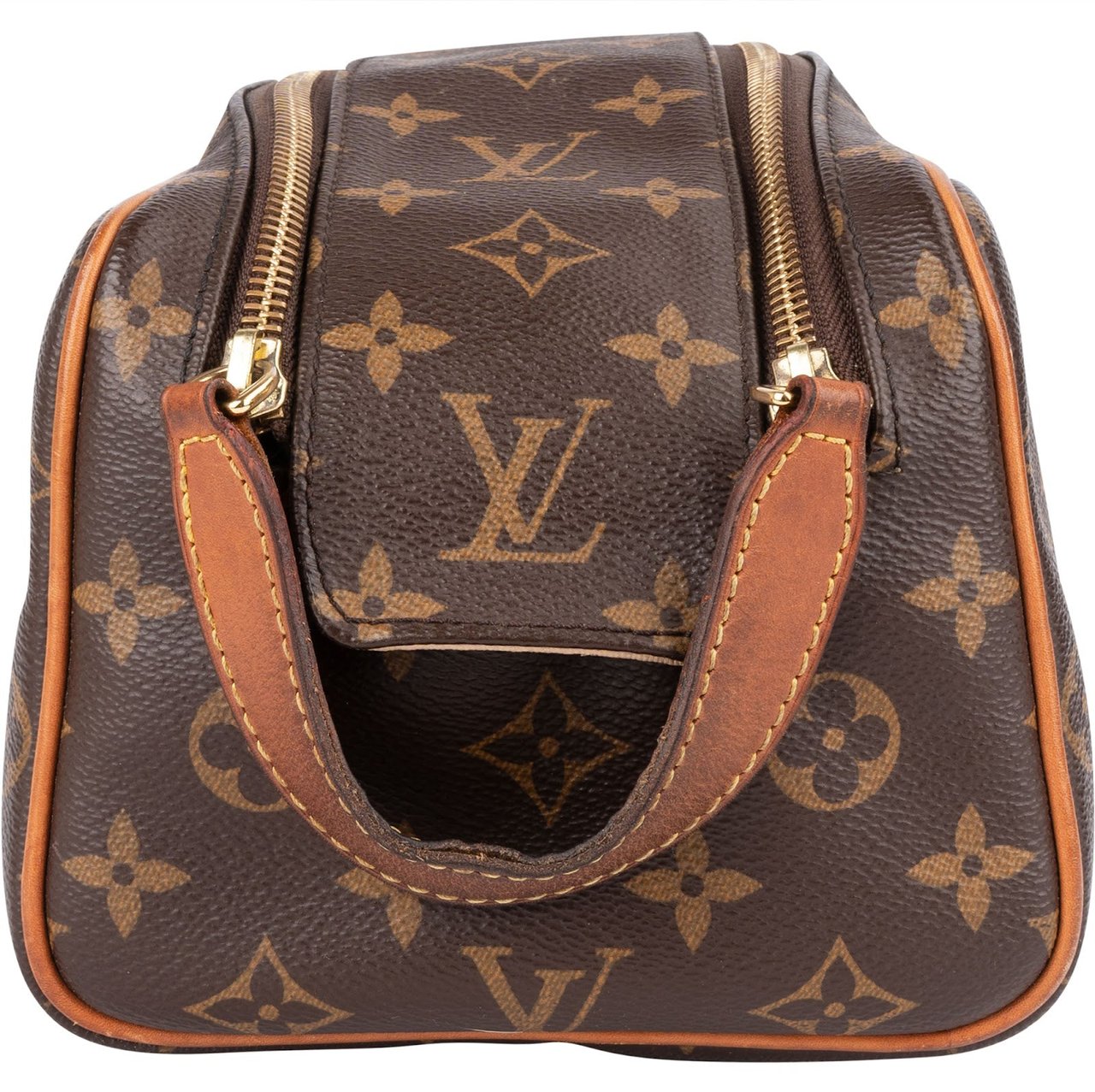 Louis Vuitton Louis Vuitton Monogram Canvas Trousse Toiletry Dopp Kit Bag Bruin