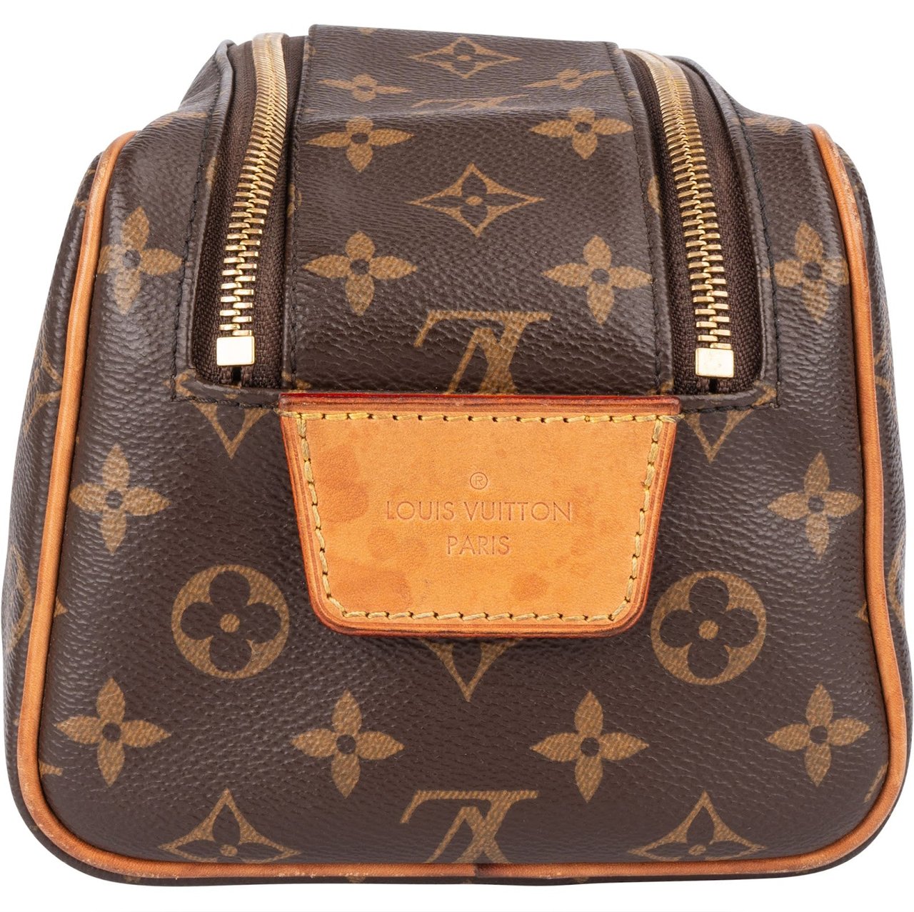 Louis Vuitton Louis Vuitton Monogram Canvas Trousse Toiletry Dopp Kit Bag Bruin