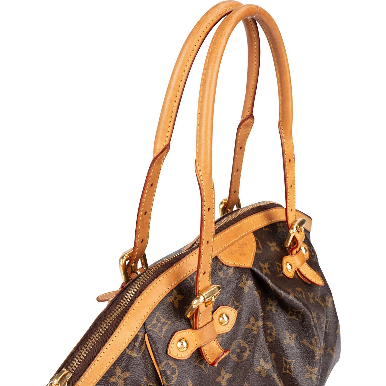 Louis Vuitton Louis Vuitton Monogram Canvas Tivoli GM Shoulder Bag Bruin