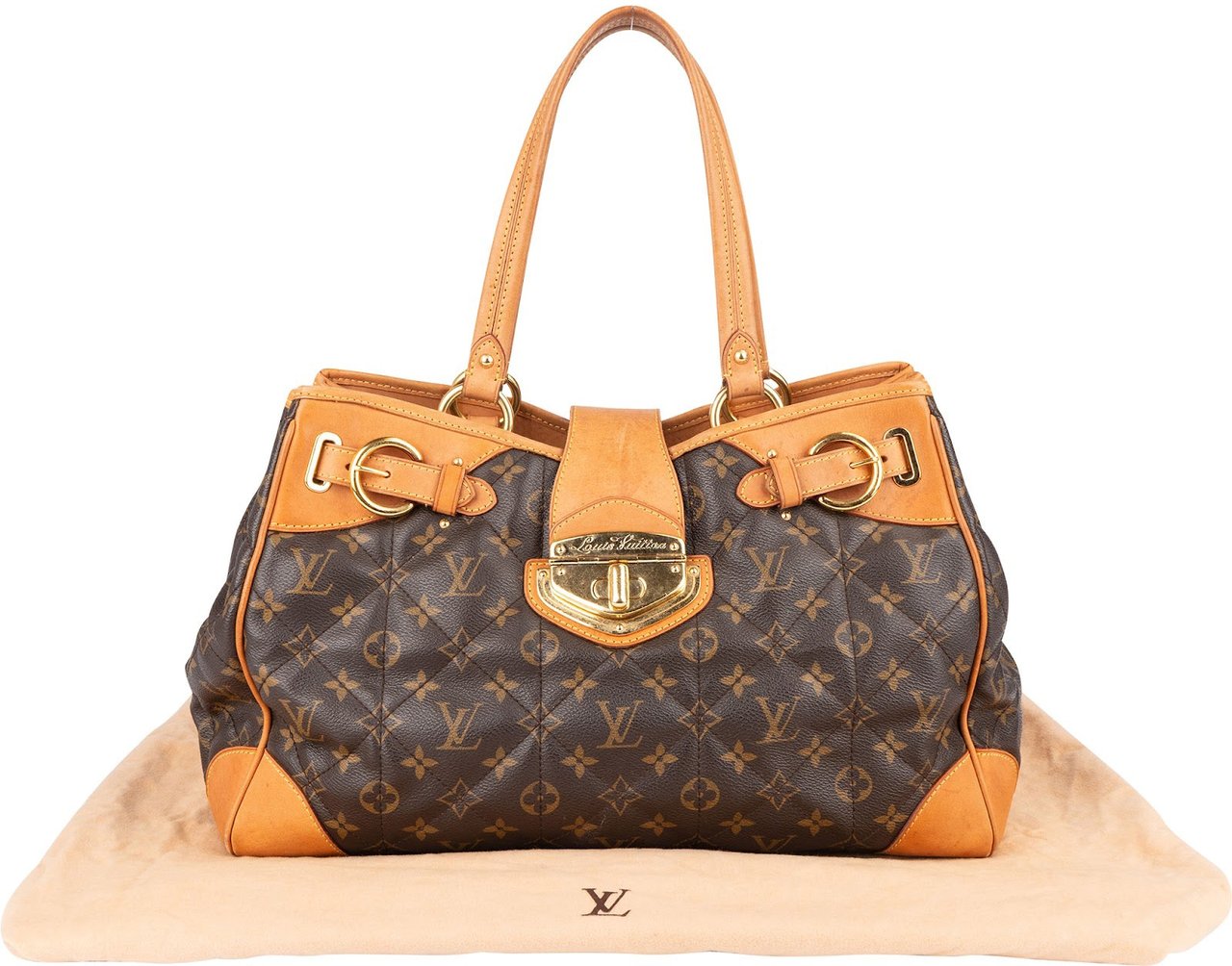 Louis Vuitton Louis Vuitton Quilted Monogram Canvas Etoile Handbag Bruin