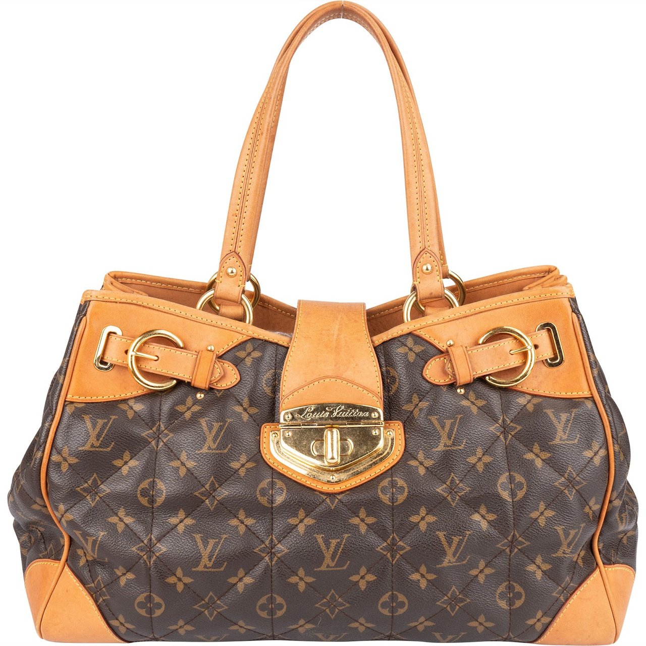 Louis Vuitton Louis Vuitton Quilted Monogram Canvas Etoile Handbag Bruin