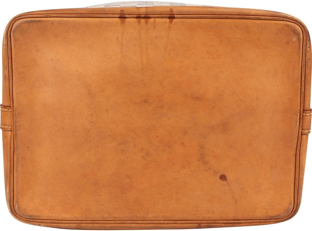 Louis Vuitton Louis Vuitton Monogram Damier Azur Canvas Sac Noé Grande Shoulder Bag Beige