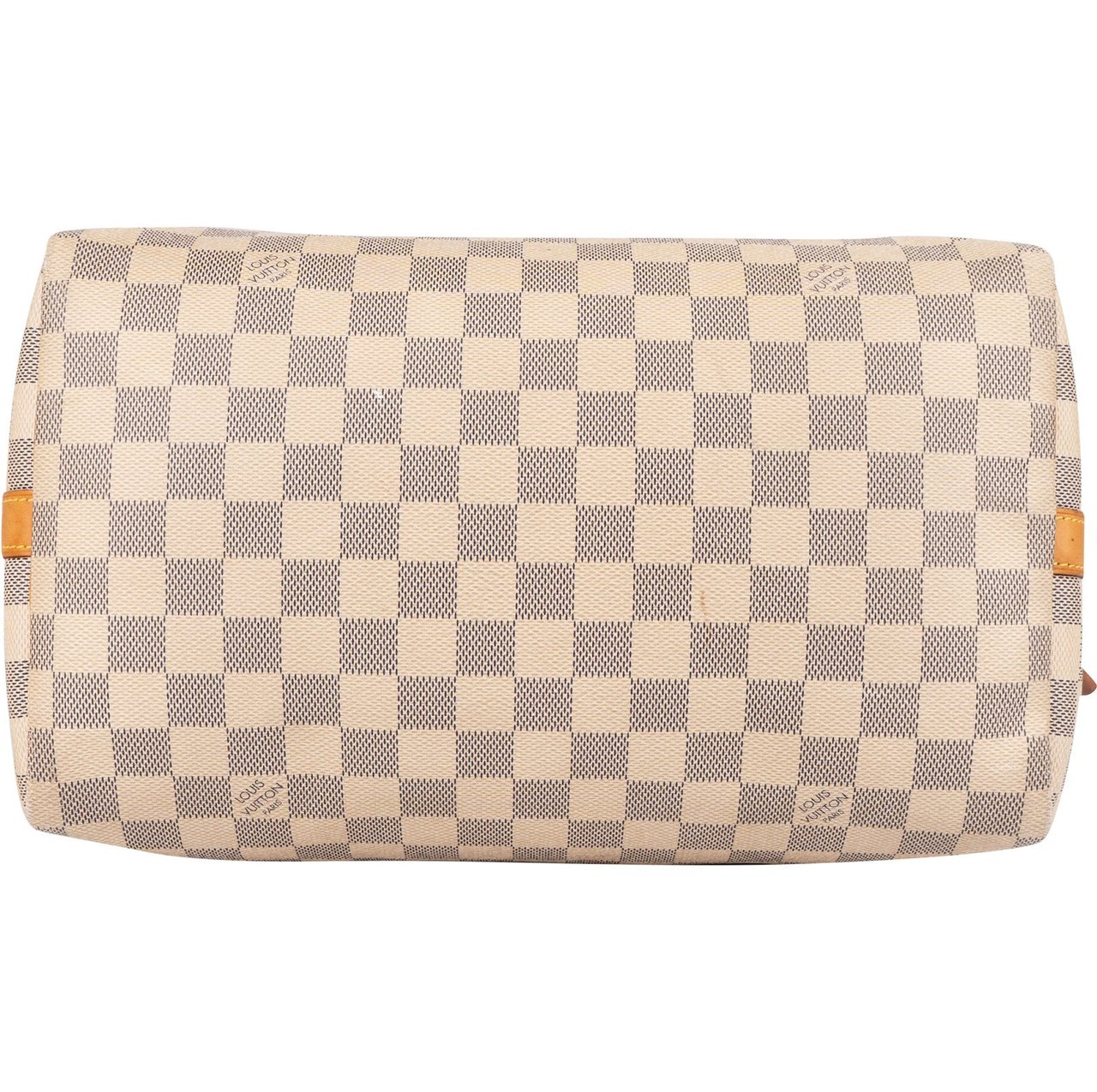 Louis Vuitton Louis Vuitton Monogram Damier Azur Canvas Speedy 30 Bandoulière Handbag Wit