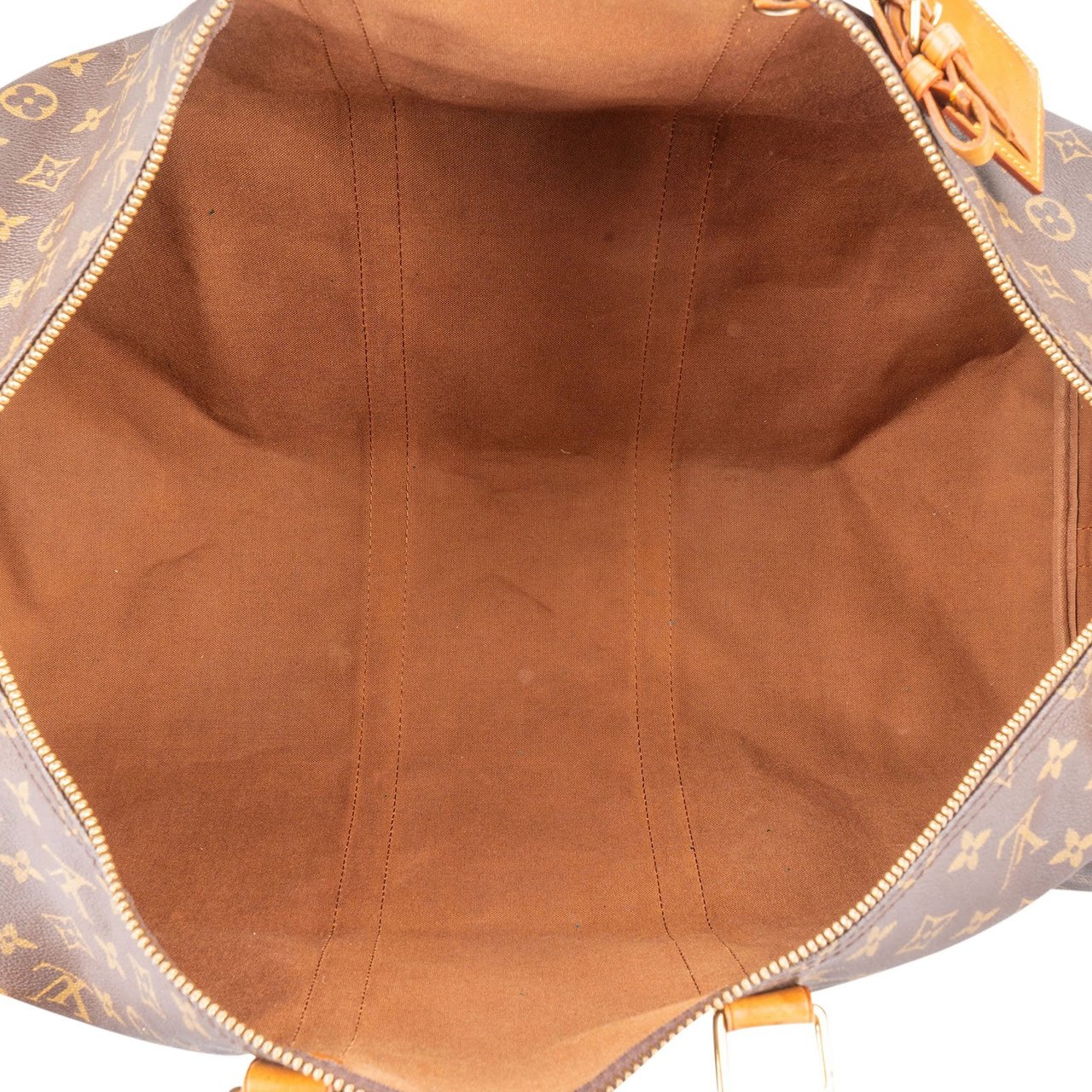 Louis Vuitton Louis Vuitton Monogram Canvas Keepall 55 Bandoulière Travel Bag Bruin