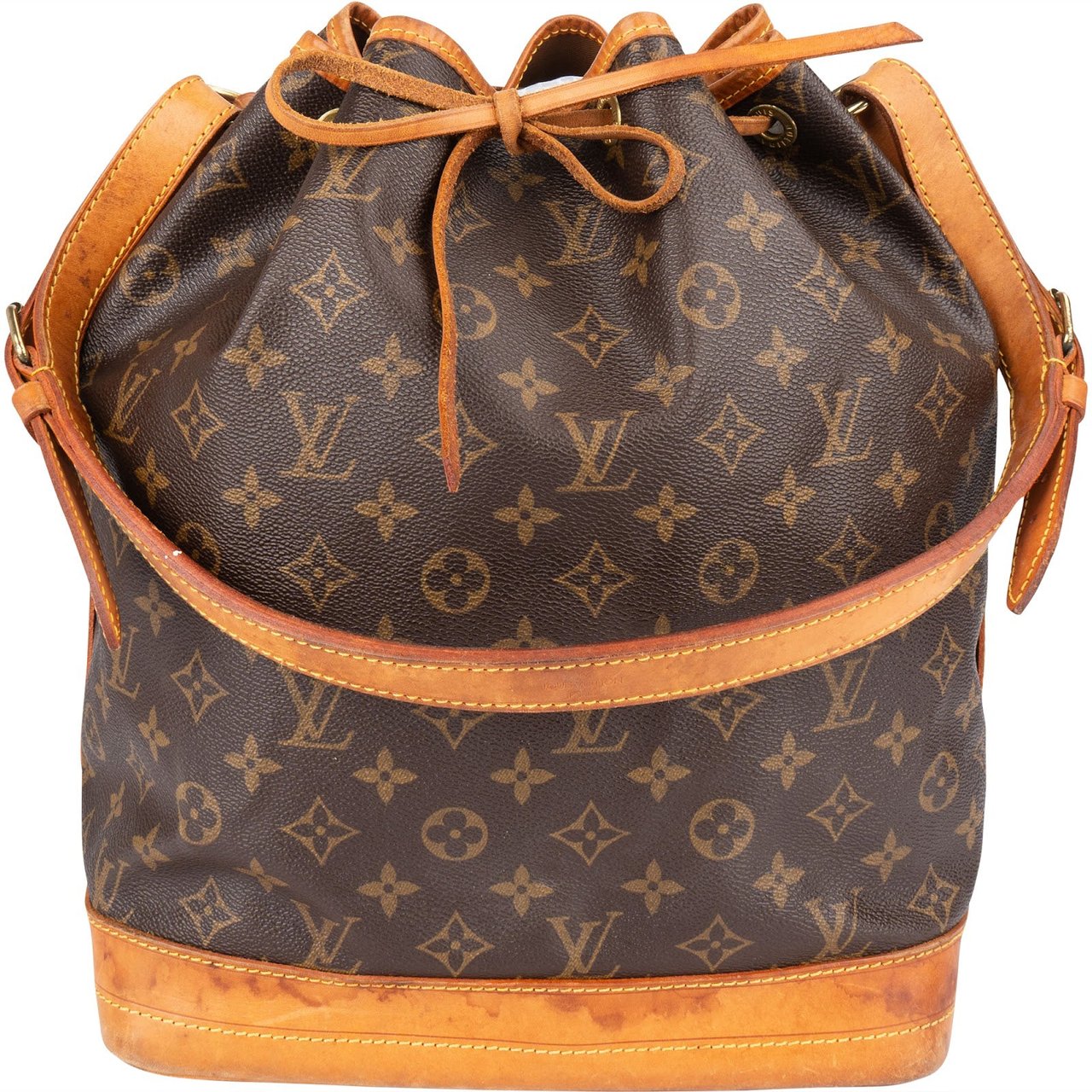 Louis Vuitton Louis Vuitton Monogram Canvas Sac Noé Grande Shoulder Bag Bruin