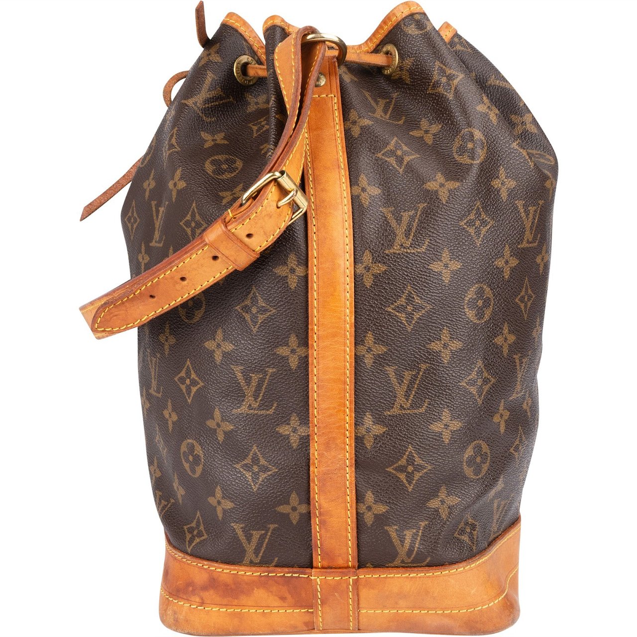 Louis Vuitton Louis Vuitton Monogram Canvas Sac Noé Grande Shoulder Bag Bruin