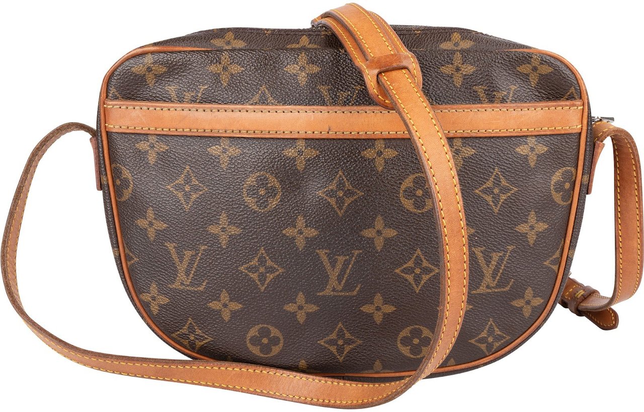 Louis Vuitton Louis Vuitton Monogram Canvas Jeune Fille MM Crossbody Bag Bruin