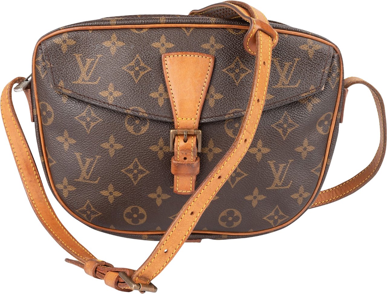 Louis Vuitton Louis Vuitton Monogram Canvas Jeune Fille MM Crossbody Bag Bruin