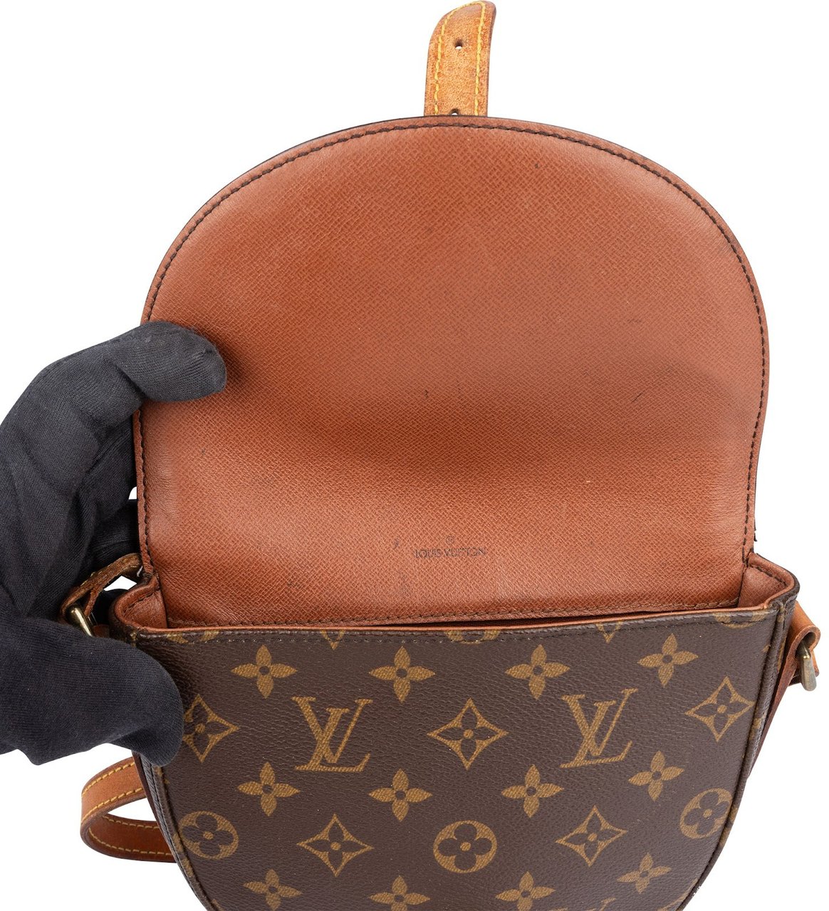 Louis Vuitton Louis Vuitton Monogram Canvas Chantilly PM Crossbody Bag Bruin