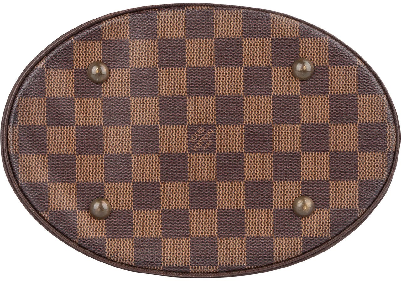 Louis Vuitton Louis Vuitton Monogram Damier Ebene Bucket PM Shoulder Bag Bruin