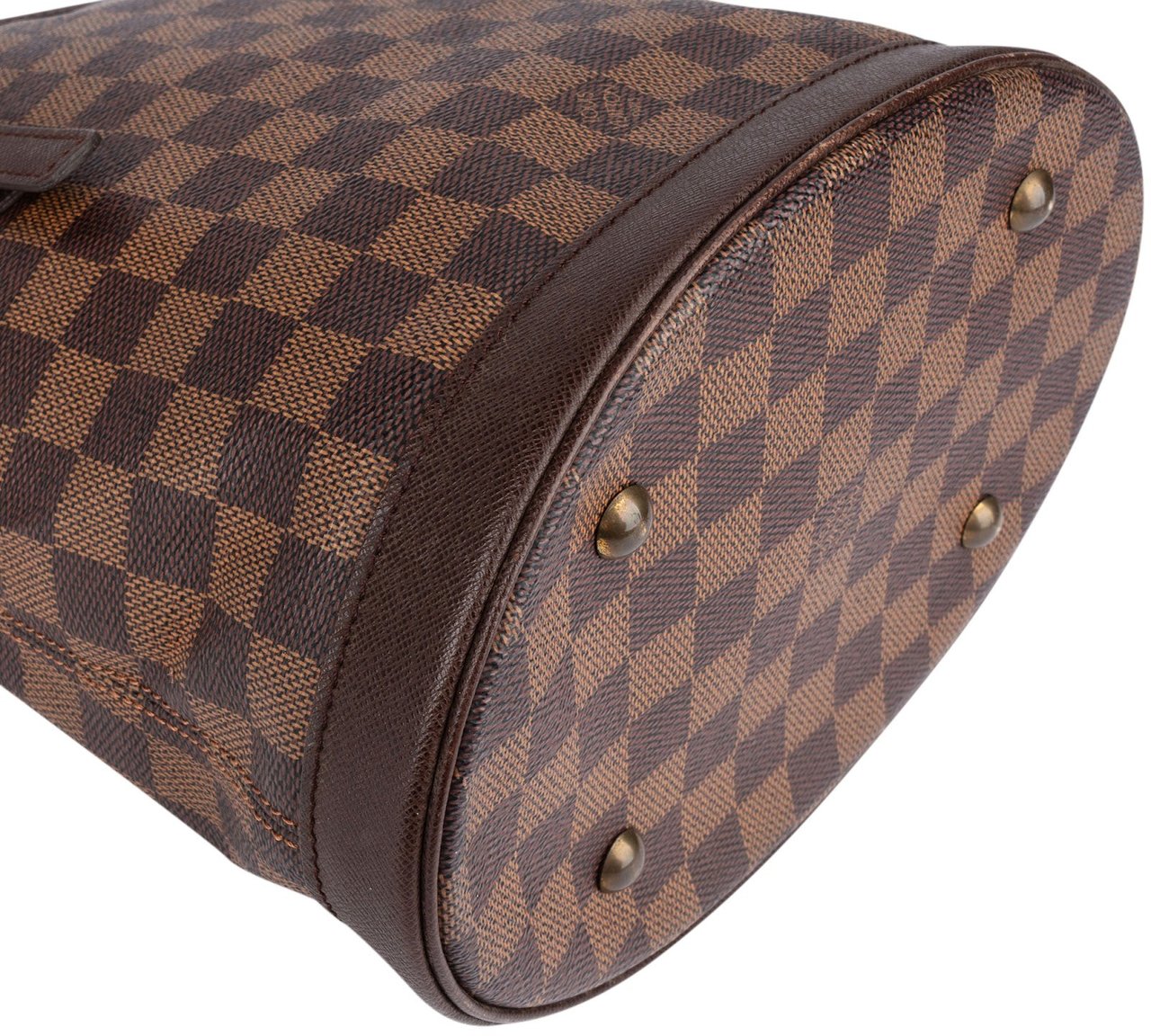 Louis Vuitton Louis Vuitton Monogram Damier Ebene Bucket PM Shoulder Bag Bruin