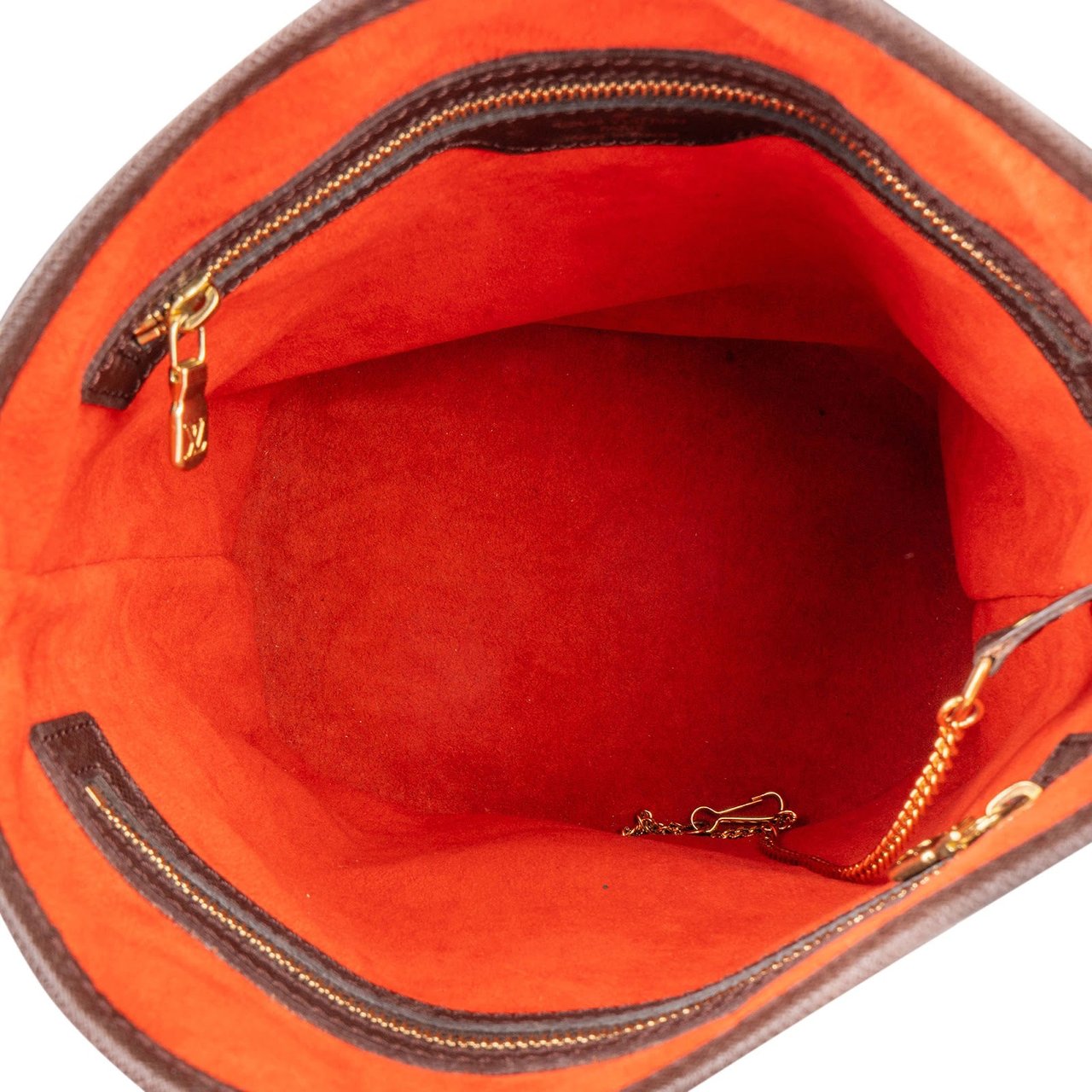 Louis Vuitton Louis Vuitton Monogram Damier Ebene Bucket PM Shoulder Bag Bruin