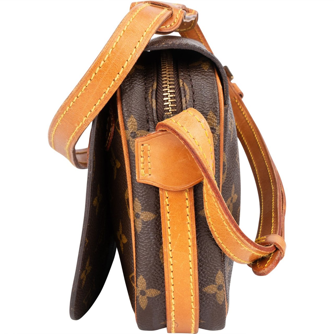 Louis Vuitton Louis Vuitton Monogram Canvas Saint Germain PM Crossbody Bag Bruin