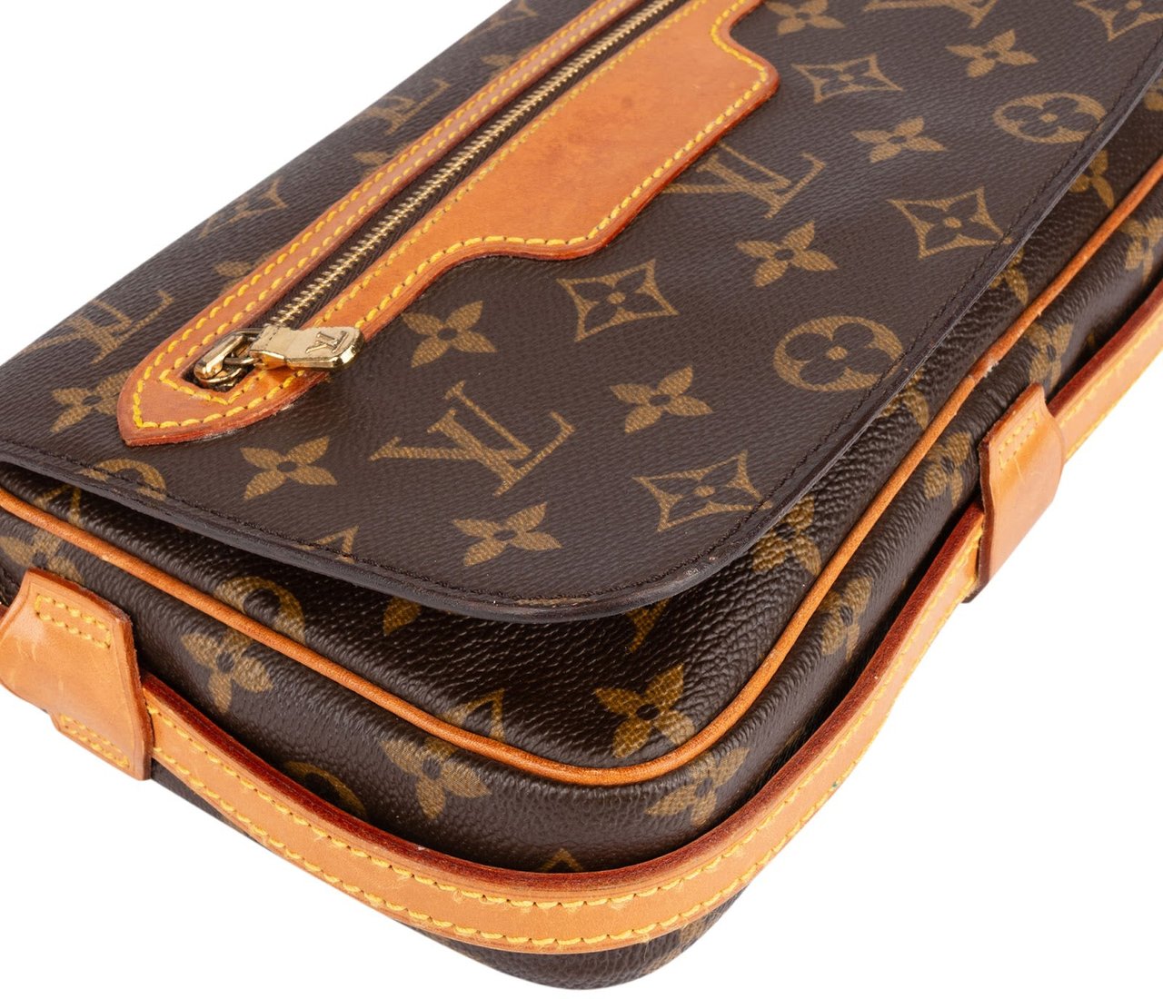 Louis Vuitton Louis Vuitton Monogram Canvas Saint Germain PM Crossbody Bag Bruin