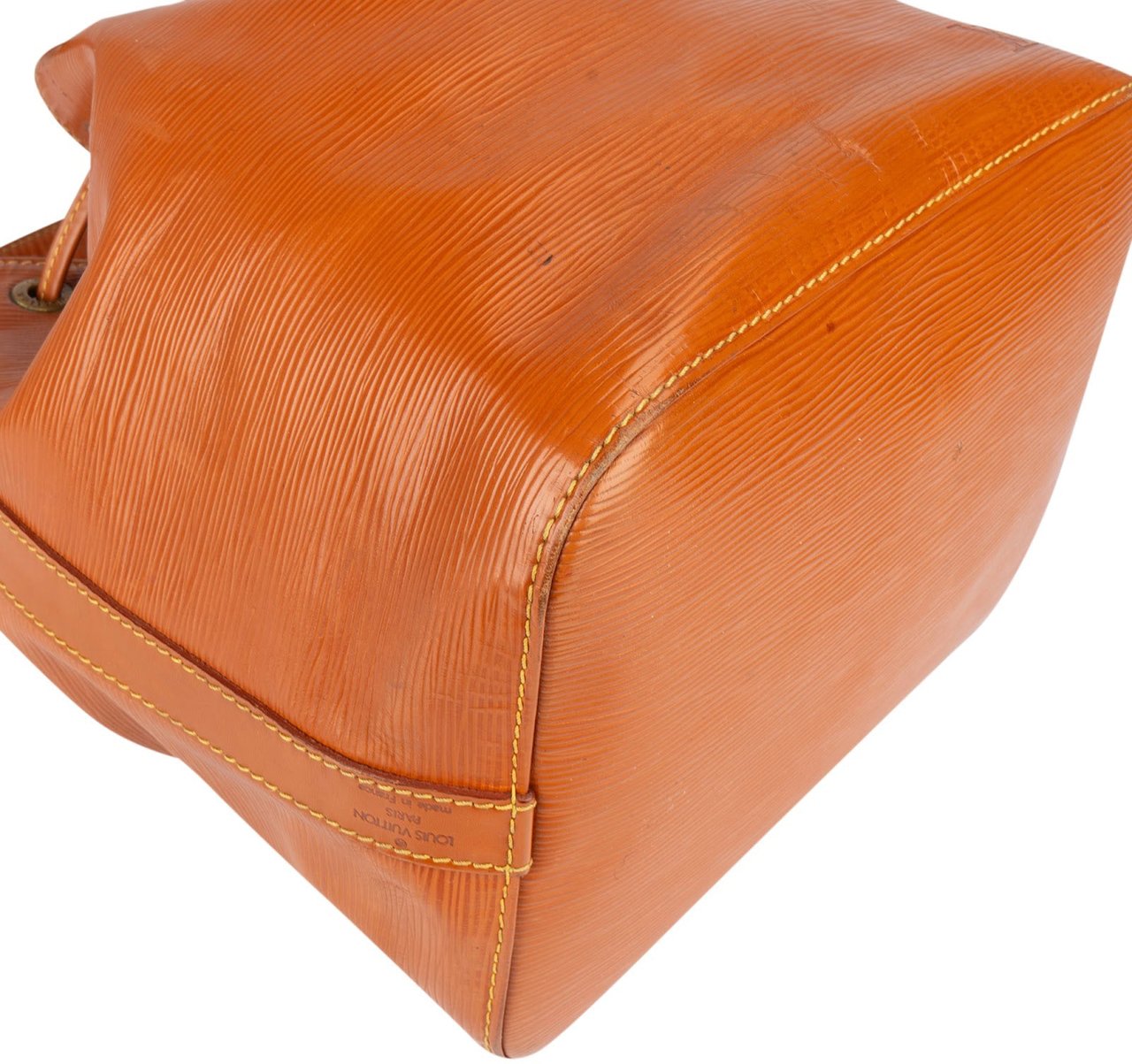 Louis Vuitton Louis Vuitton Brown Epi Leather Sac Noé Petit Shoulder Bag Oranje