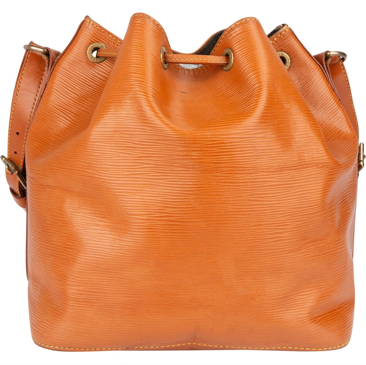 Louis Vuitton Louis Vuitton Brown Epi Leather Sac Noé Petit Shoulder Bag Oranje