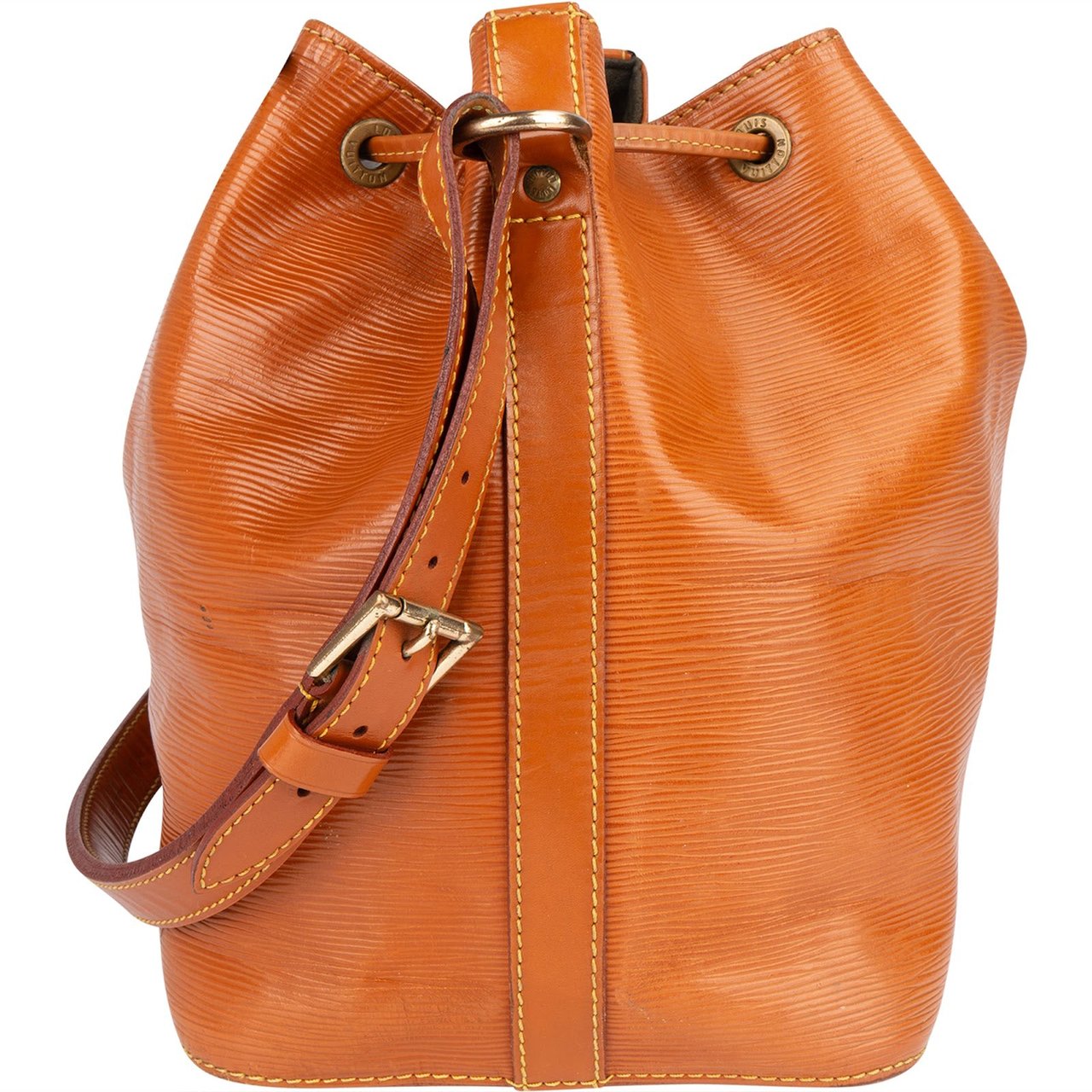 Louis Vuitton Louis Vuitton Brown Epi Leather Sac Noé Petit Shoulder Bag Oranje