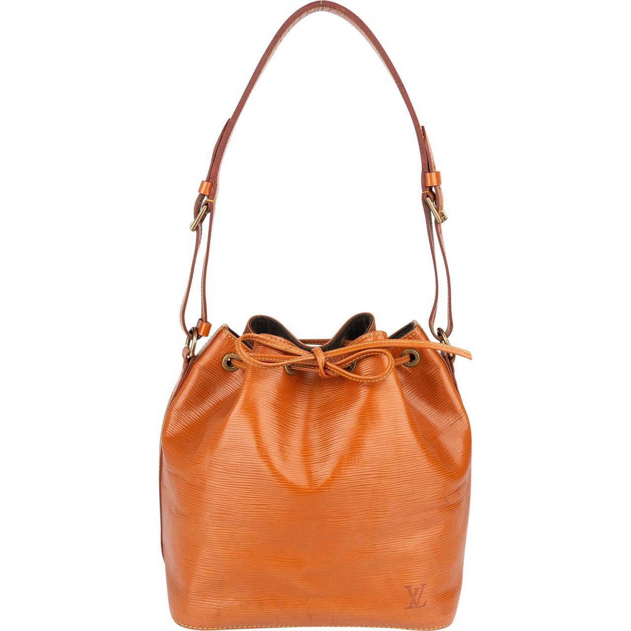 Louis Vuitton Louis Vuitton Brown Epi Leather Sac Noé Petit Shoulder Bag Oranje