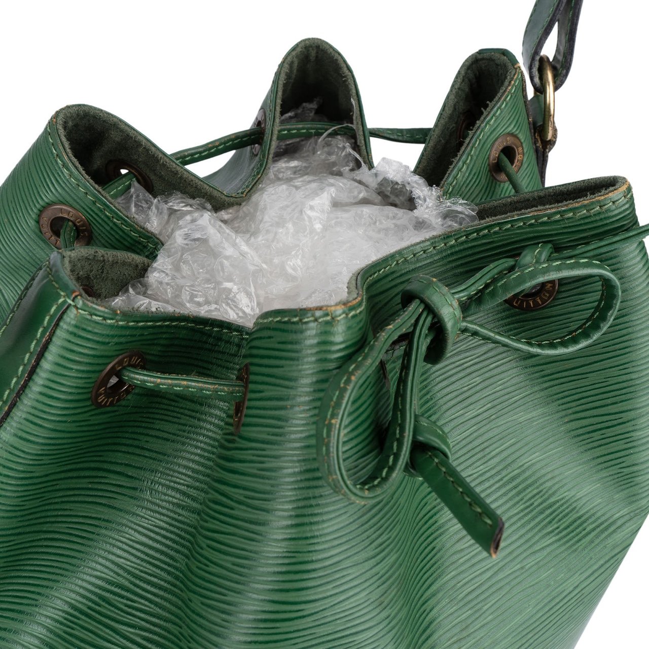 Louis Vuitton Louis Vuitton Green Epi Leather Sac Noé Grande Shoulder Bag Groen