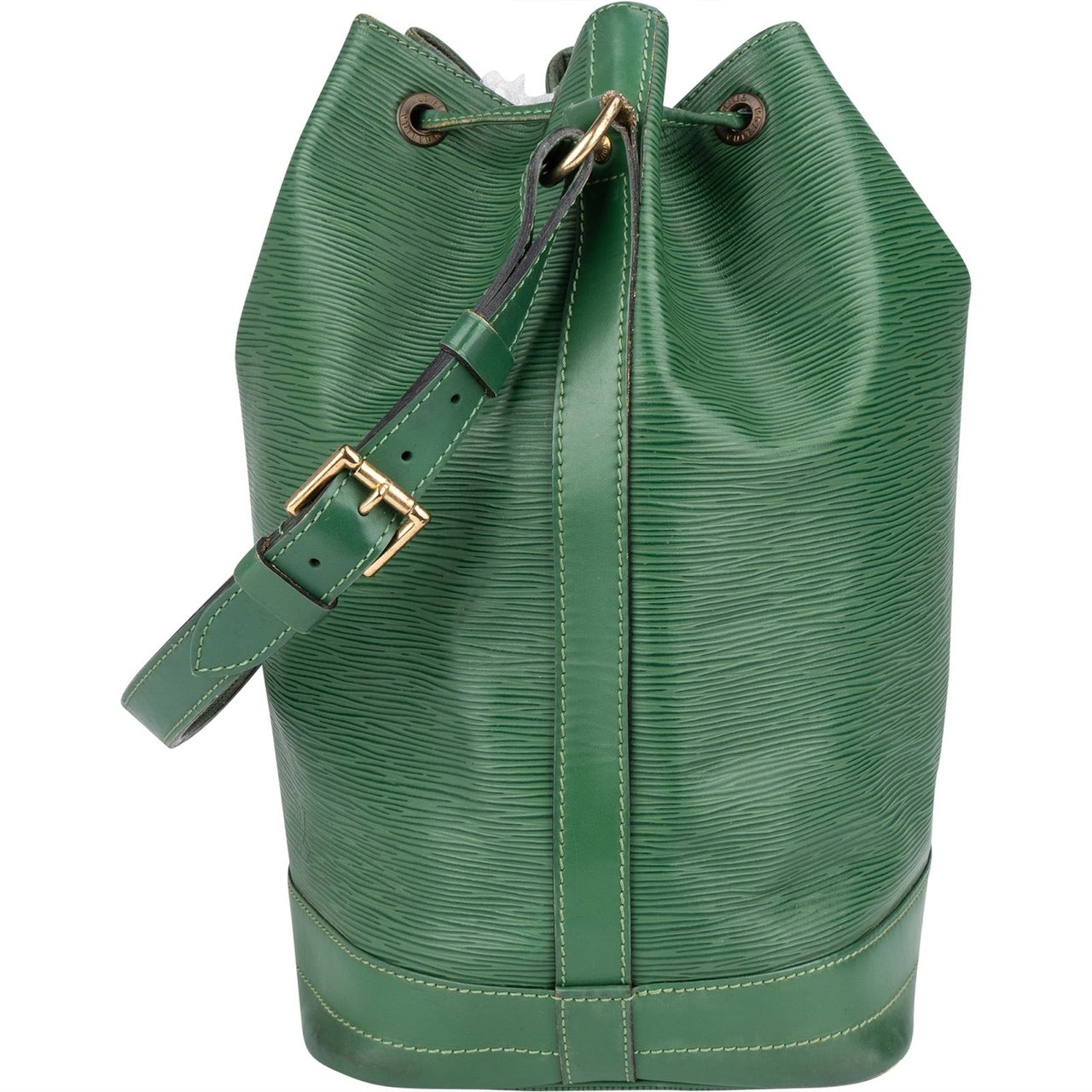 Louis Vuitton Louis Vuitton Green Epi Leather Sac Noé Grande Shoulder Bag Groen