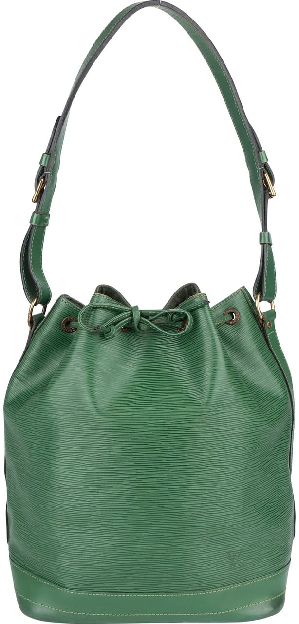 Louis Vuitton Louis Vuitton Green Epi Leather Sac Noé Grande Shoulder Bag Groen