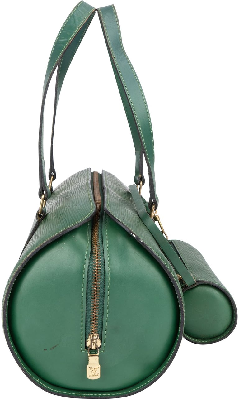 Louis Vuitton Louis Vuitton Green Epi Leather Soufflot Set Handbag Groen