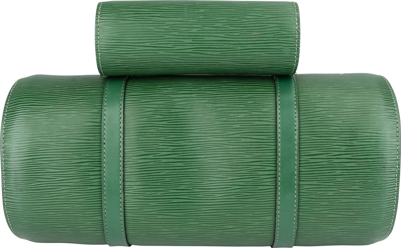 Louis Vuitton Louis Vuitton Green Epi Leather Soufflot Set Handbag Groen