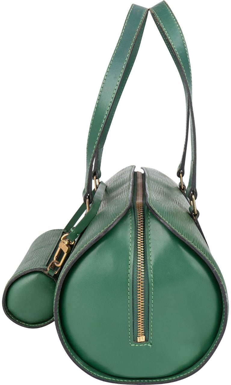 Louis Vuitton Louis Vuitton Green Epi Leather Soufflot Set Handbag Groen