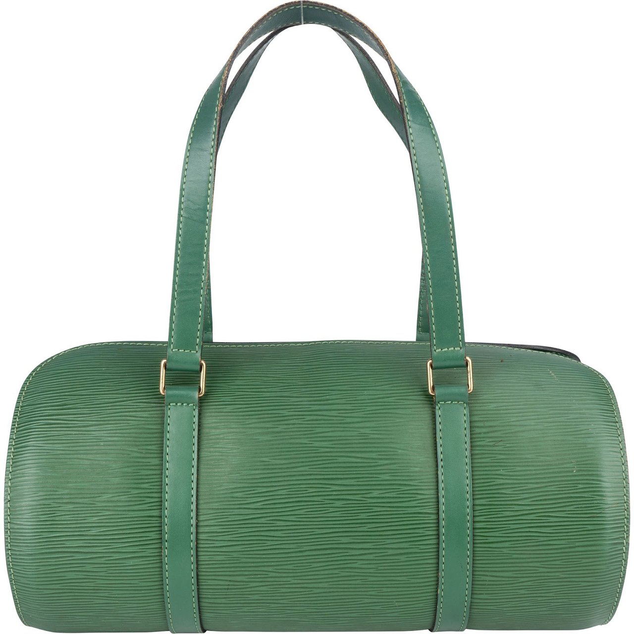 Louis Vuitton Louis Vuitton Green Epi Leather Soufflot Set Handbag Groen