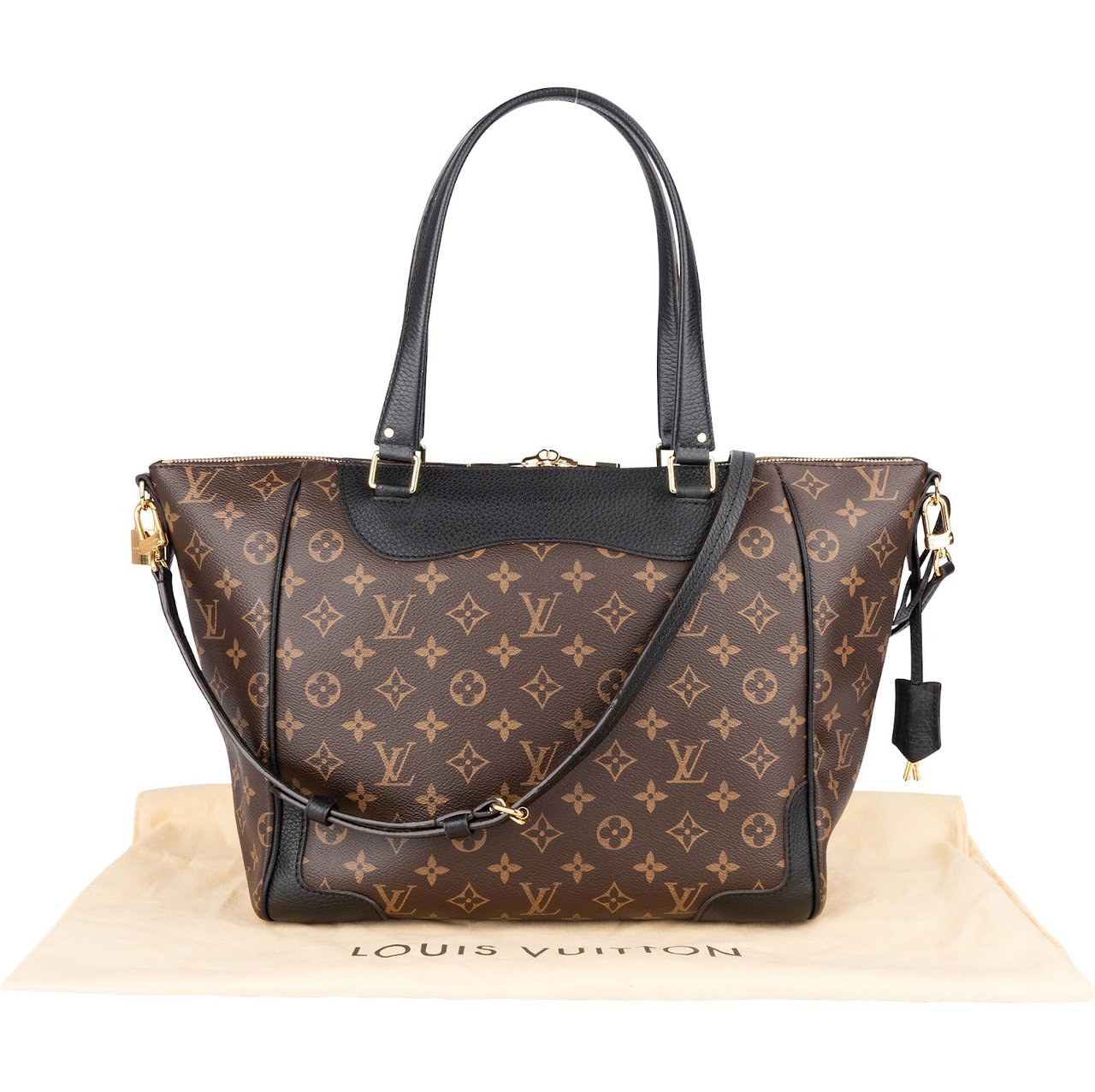 Louis Vuitton Louis Vuitton Monogram Canvas Estrela MM Shoulder Bag Bruin